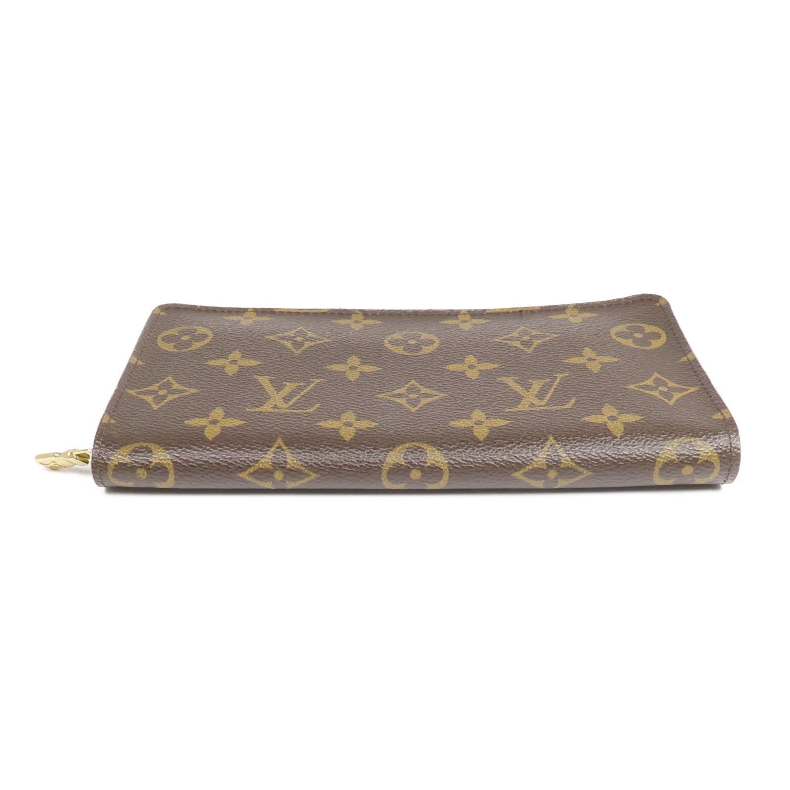 LOUIS VUITTON 【激減優惠】Monogram Porte Monnaie Zip金扣長錢包