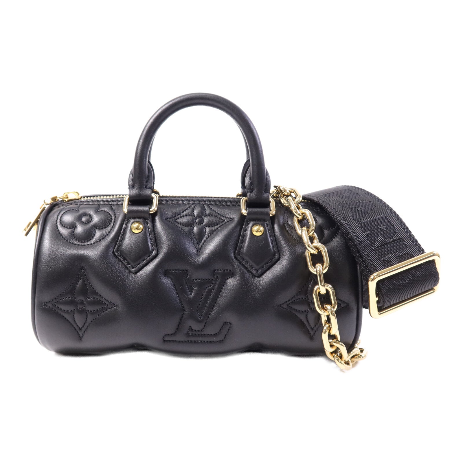 LOUIS VUITTON 【激減優惠】Bubblegram Papillon BB金扣手挽肩背兩用袋