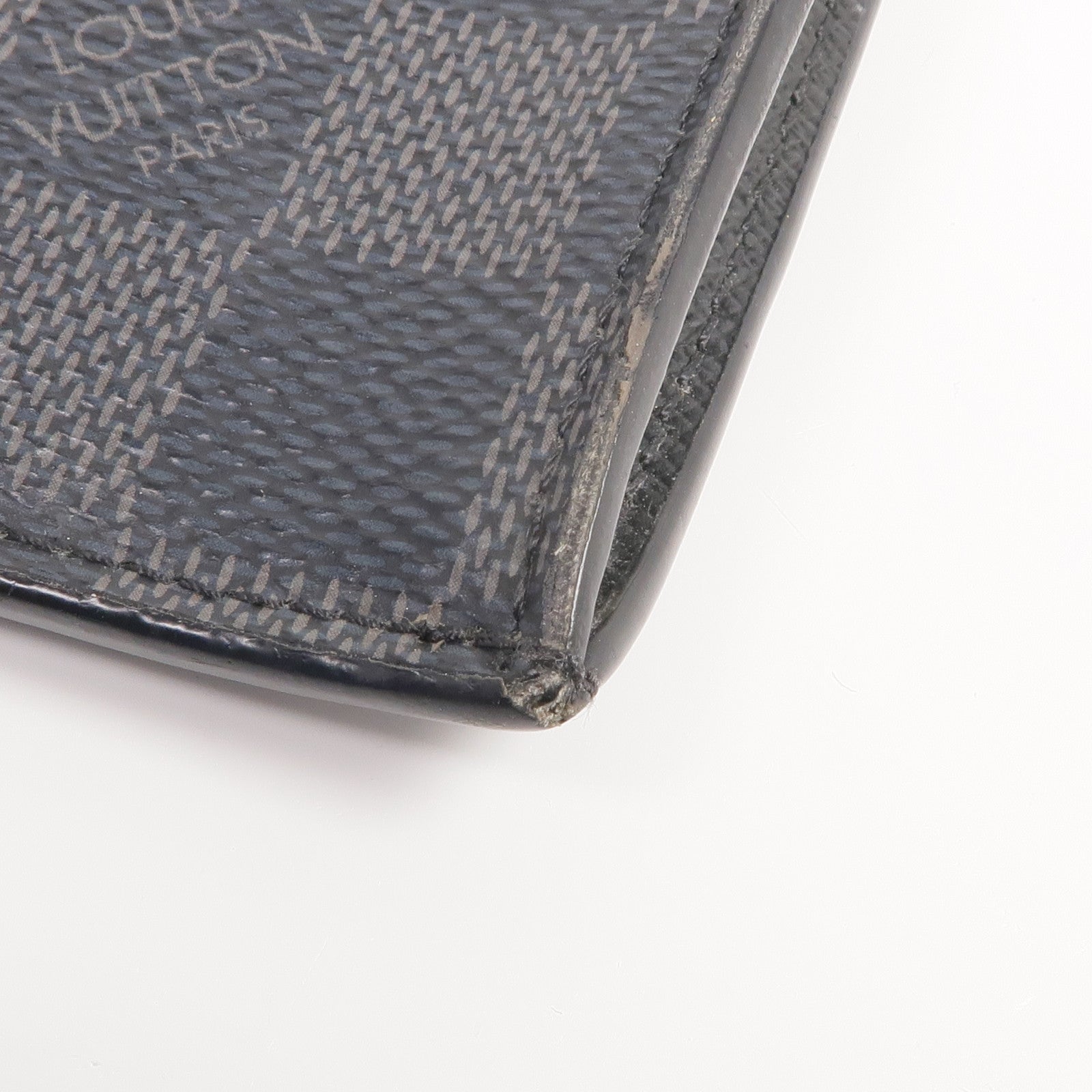 LOUIS VUITTON Damier Graphite Coin Card Holder銀扣零錢包/卡片套