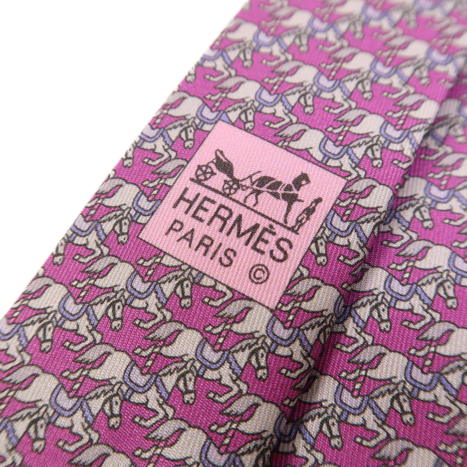 HERMES 絲質Necktie領帶