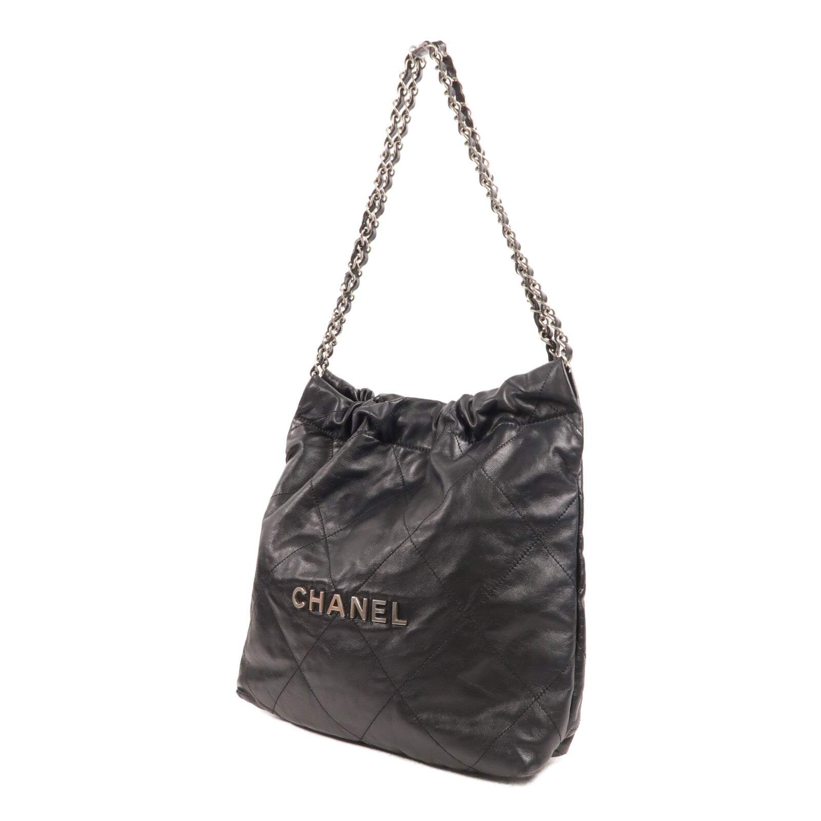 CHANEL 牛皮皮革Chanel 22 Small鏈帶肩背袋