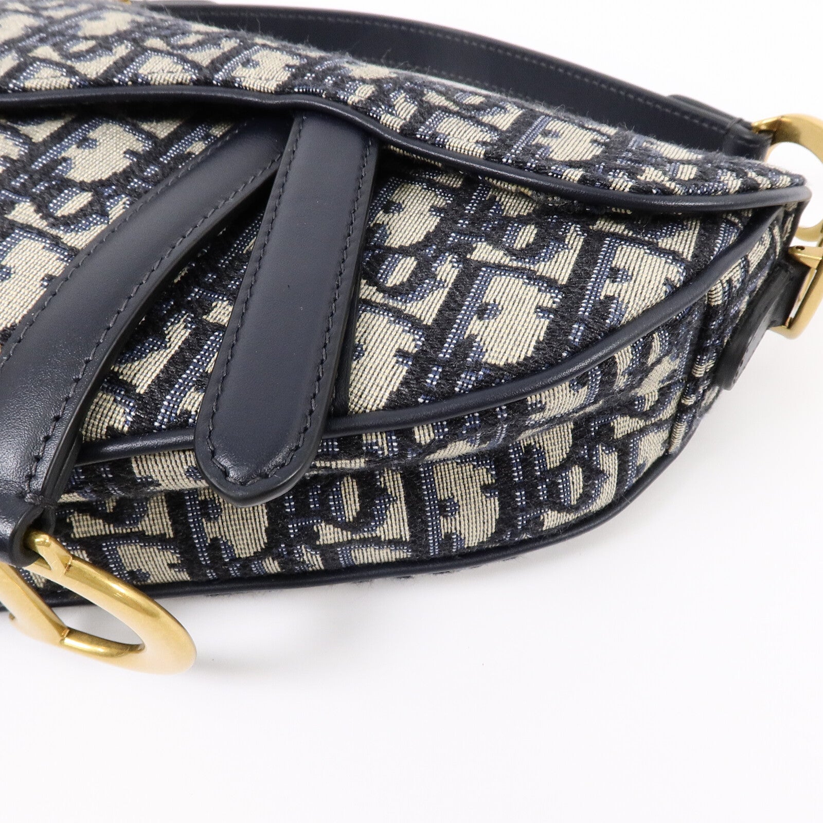 Dior 帆布Saddle Mini肩背袋