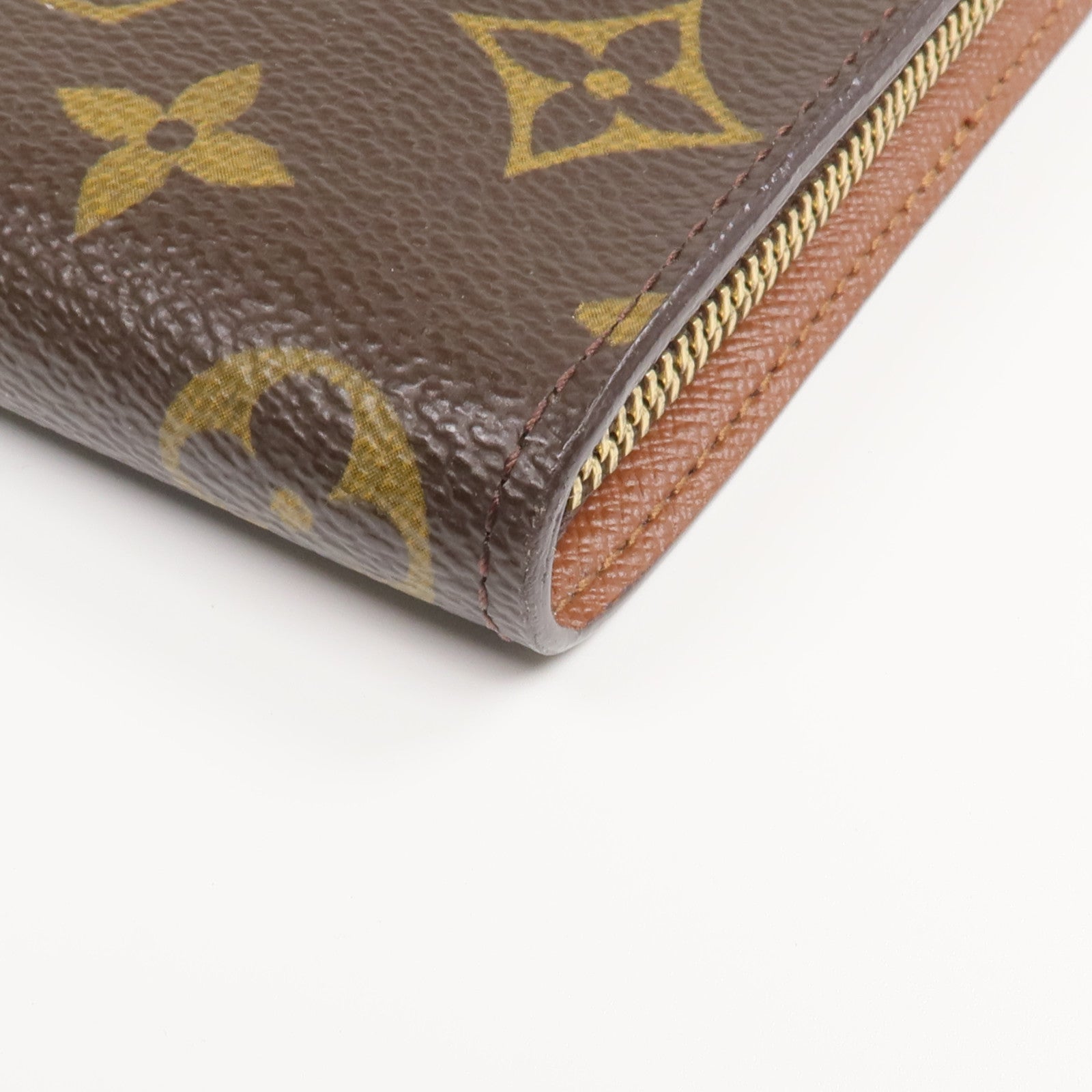 LOUIS VUITTON 【激減優惠】Monogram Porte Monnaie Zip金扣長錢包