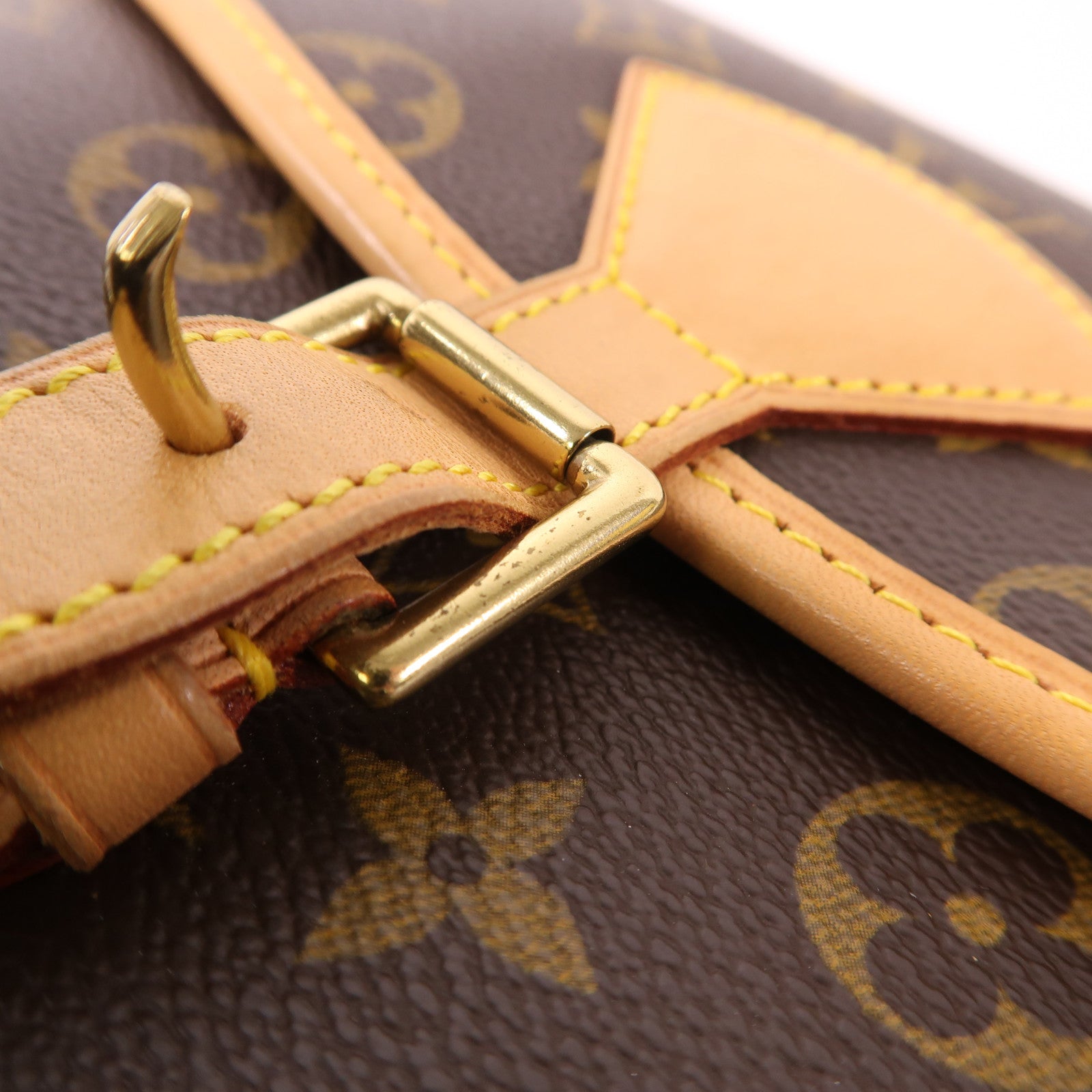 LOUIS VUITTON Monogram Sologne金扣肩背袋