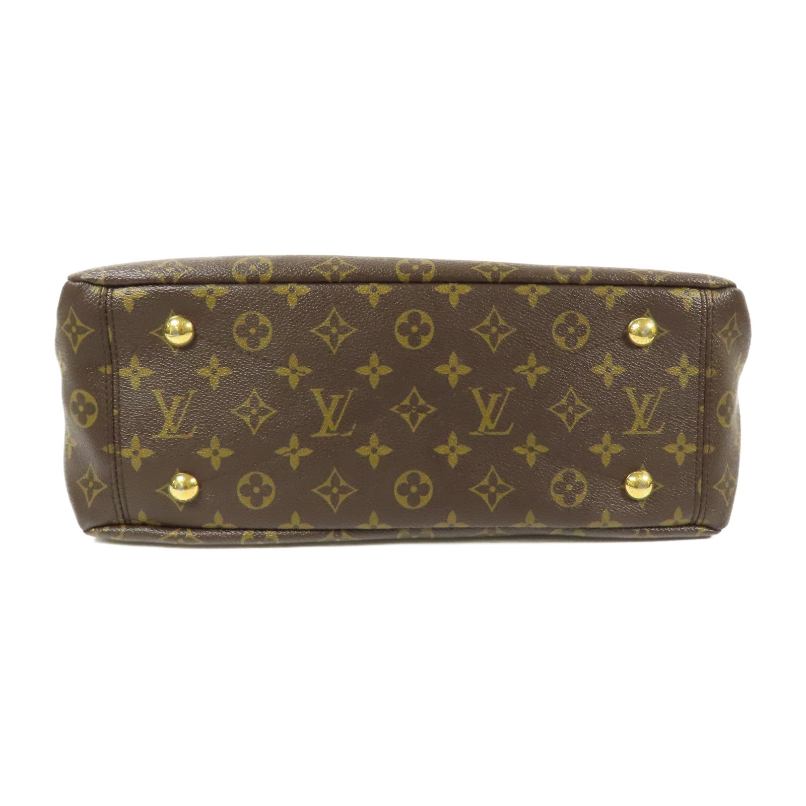 LOUIS VUITTON LV GHW Pallas MM 2 Way Shoulder Bag M40906 Monogram Brown