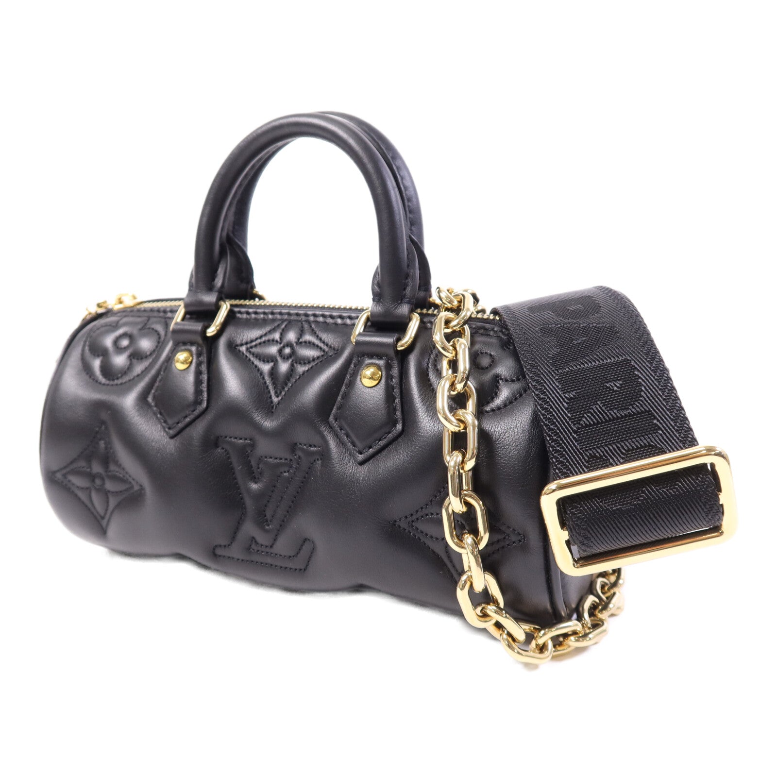 LOUIS VUITTON 【激減優惠】Bubblegram Papillon BB金扣手挽肩背兩用袋