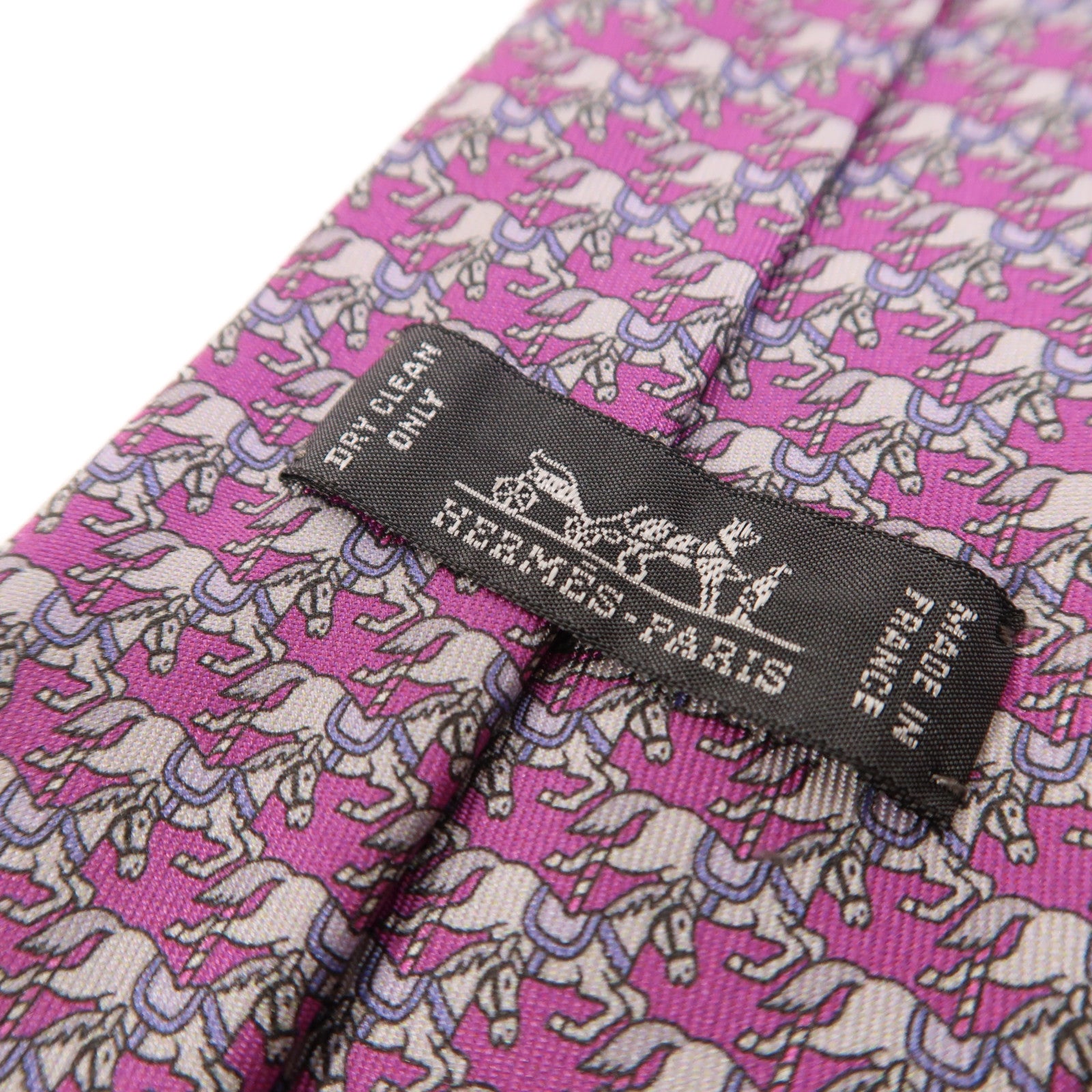 HERMES 【激減優惠】絲質Necktie領帶