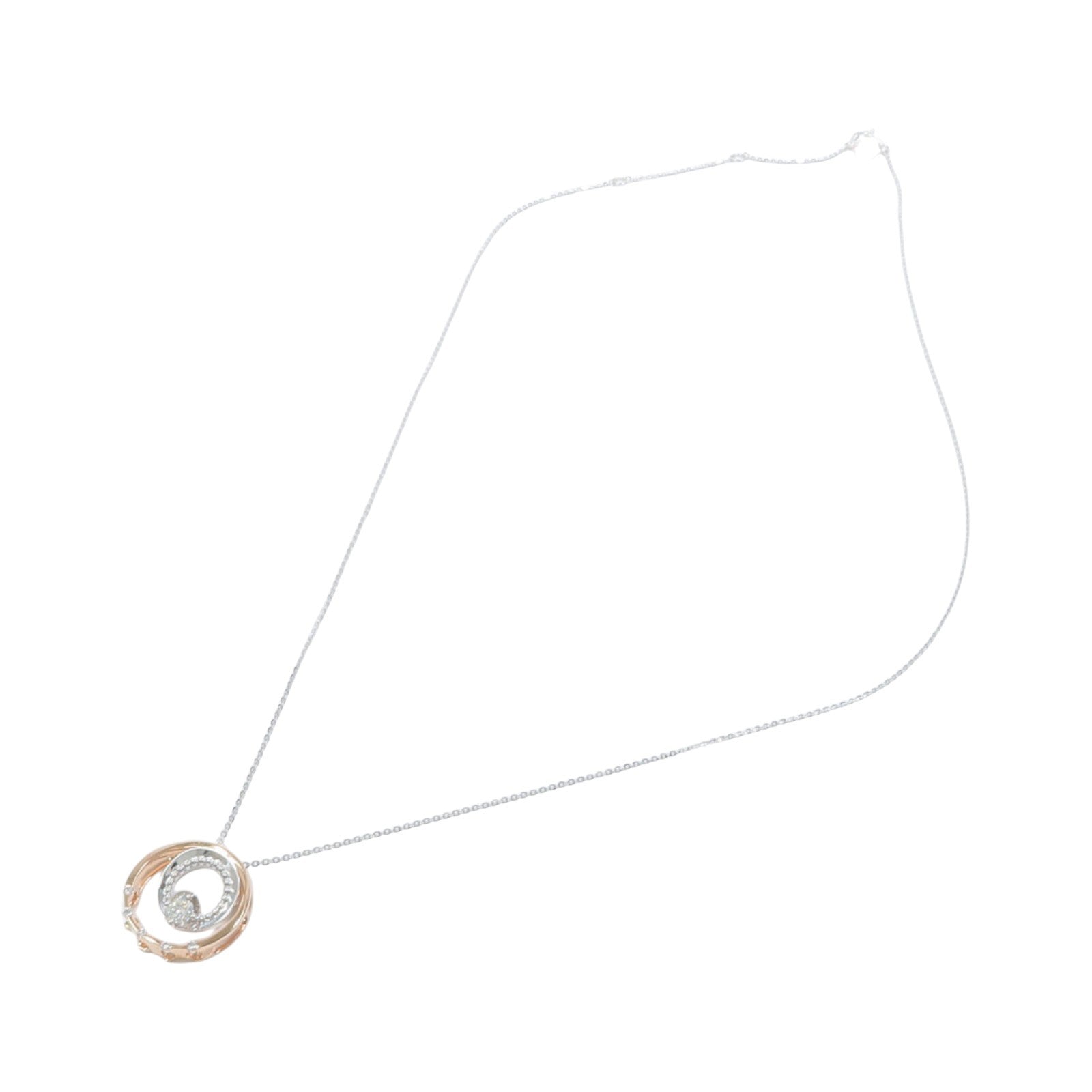 JEWELRY 18K白金/玫瑰金Diamond Necklace鑽石項鍊
