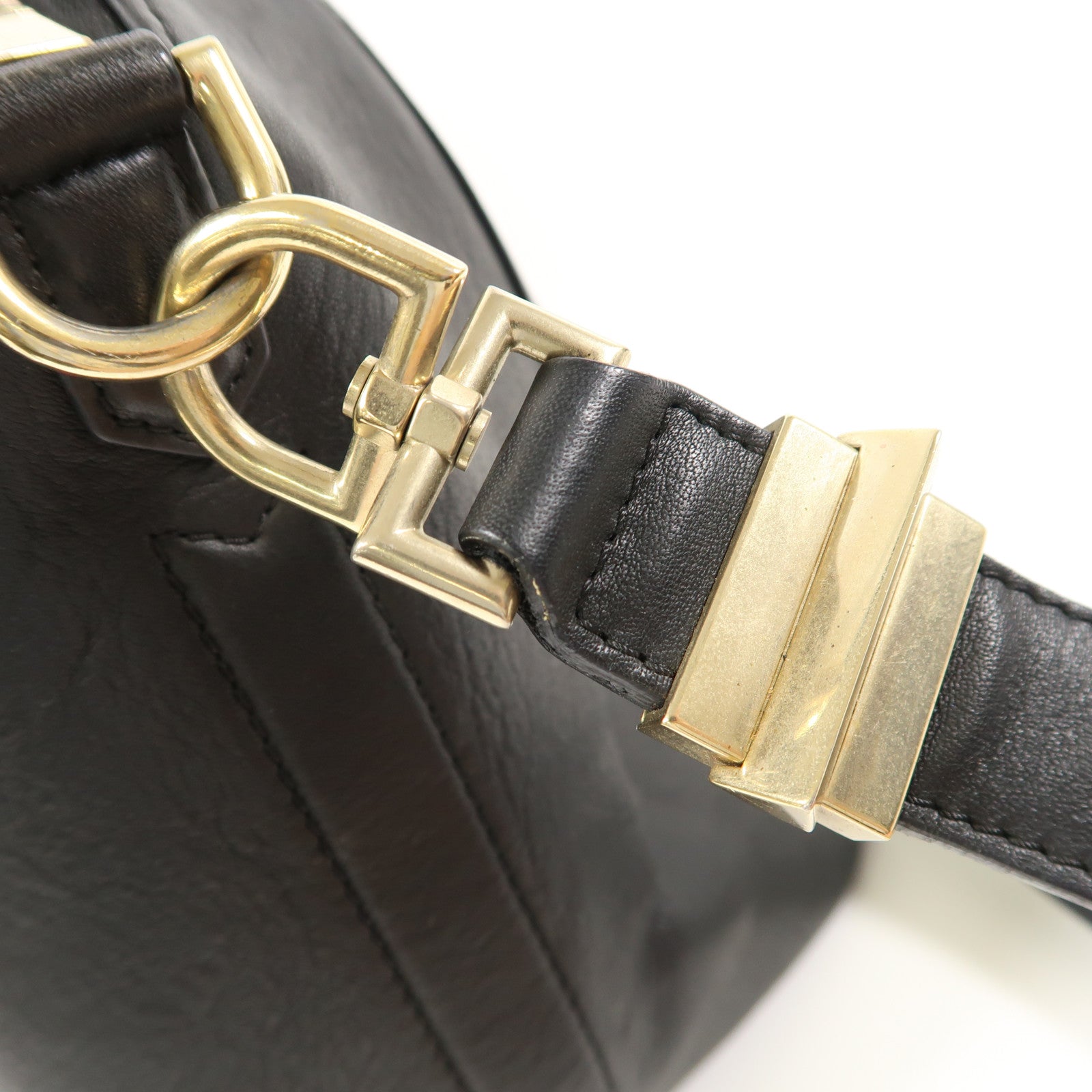 GIVENCHY 【激減優惠】牛皮皮革2 Way Shoulder金扣手挽肩背兩用袋