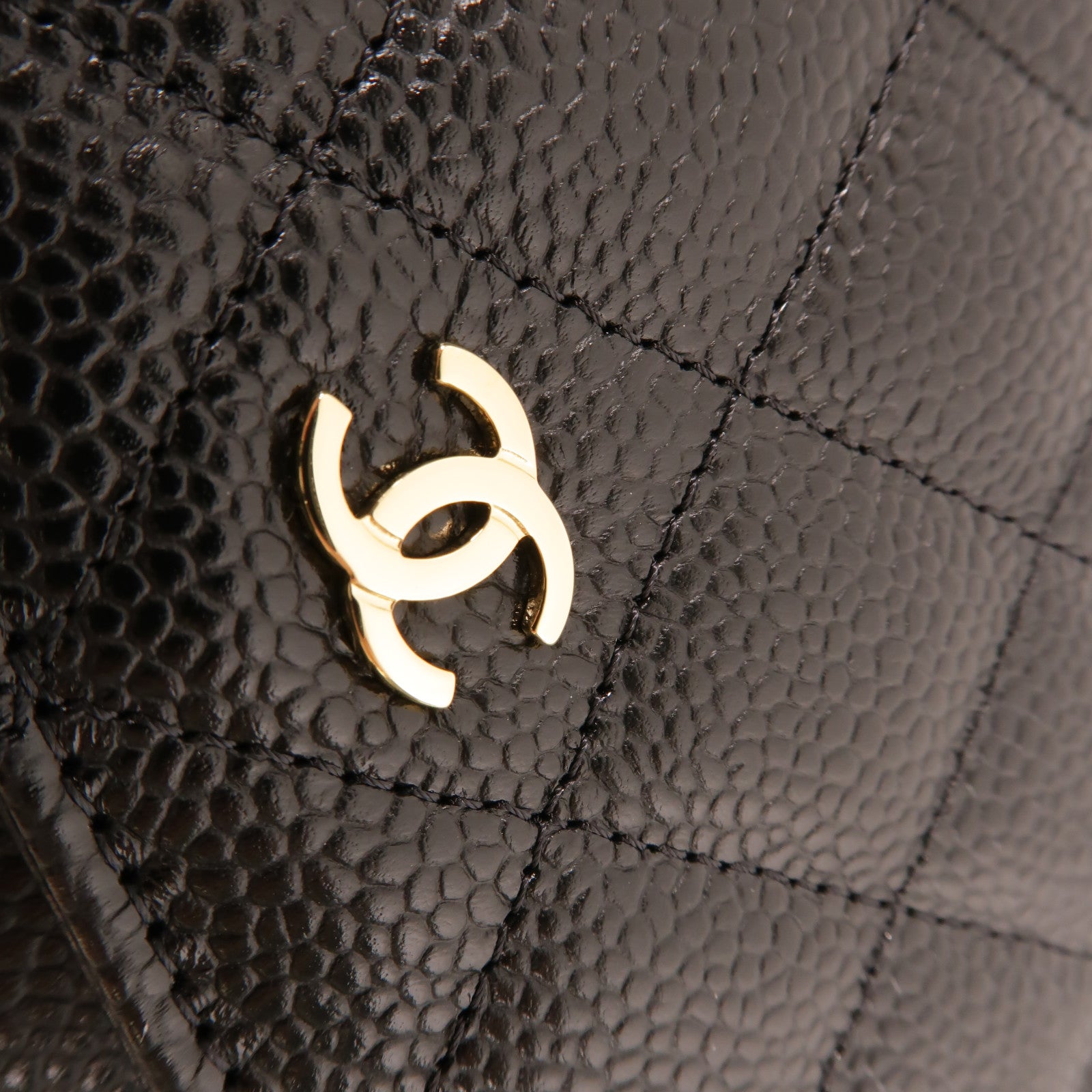 CHANEL 牛皮皮革WOC Wallet On Chain鏈帶肩背袋