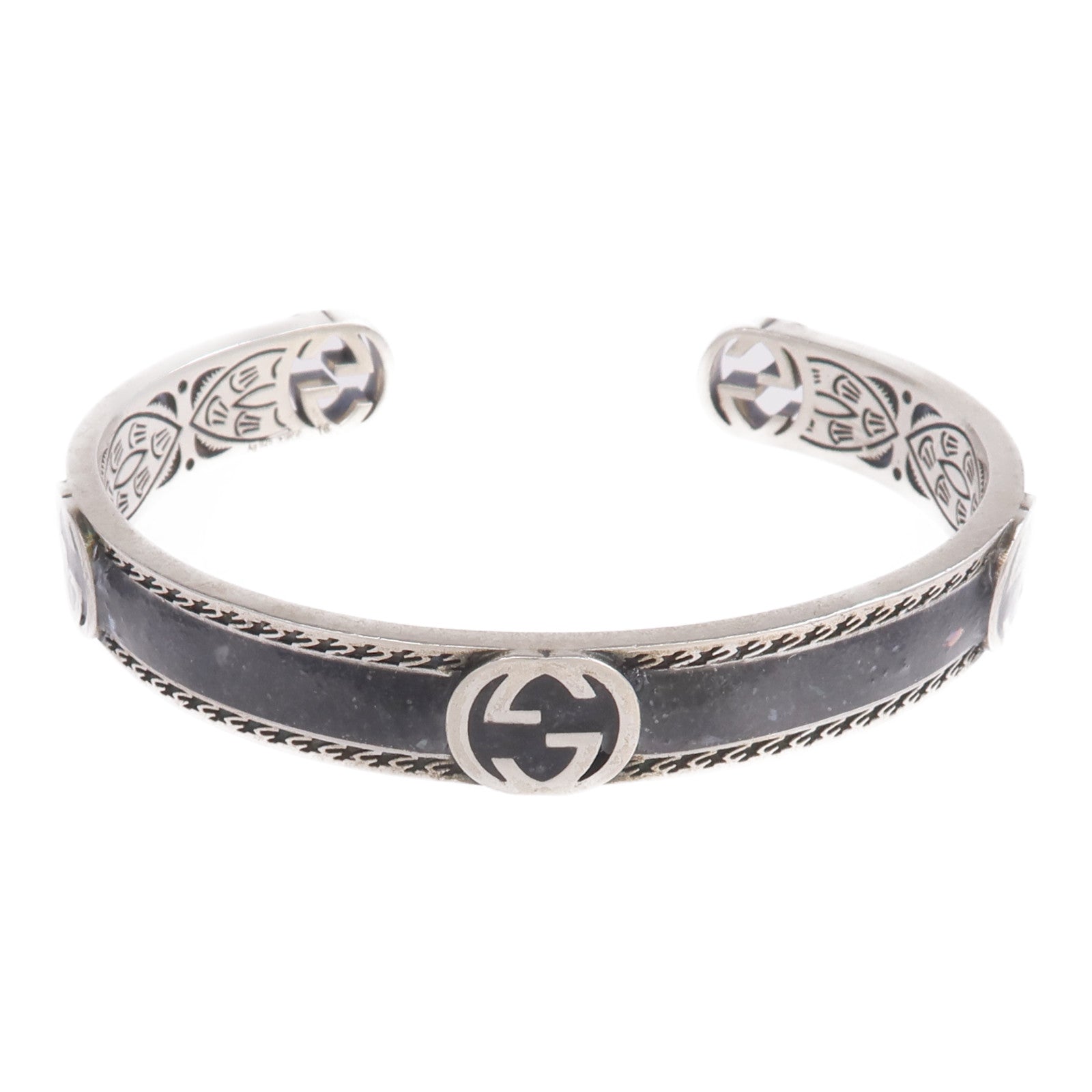 GUCCI 925純銀Interlocking Bracelet手鐲GUCCI#16