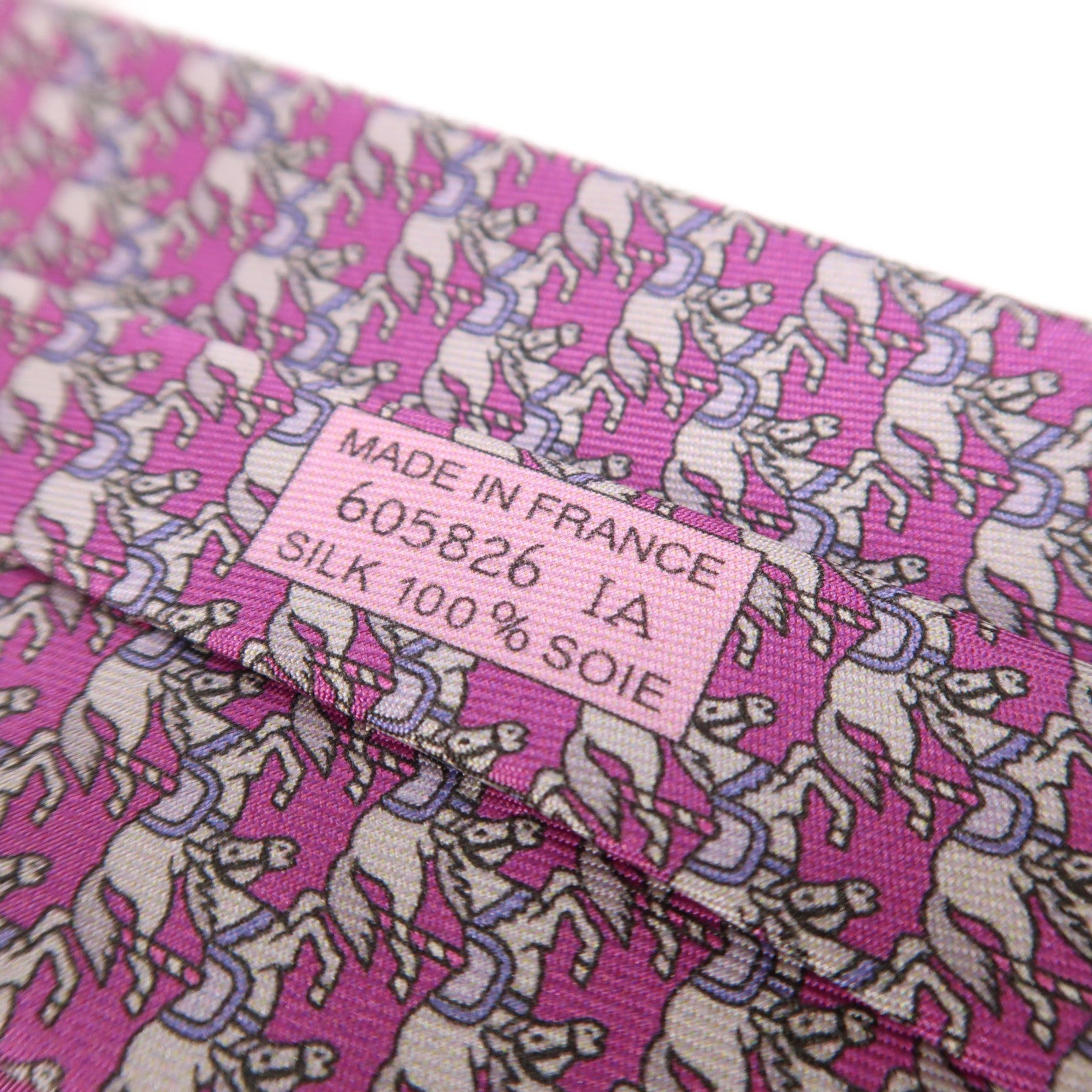 HERMES 絲質Necktie領帶