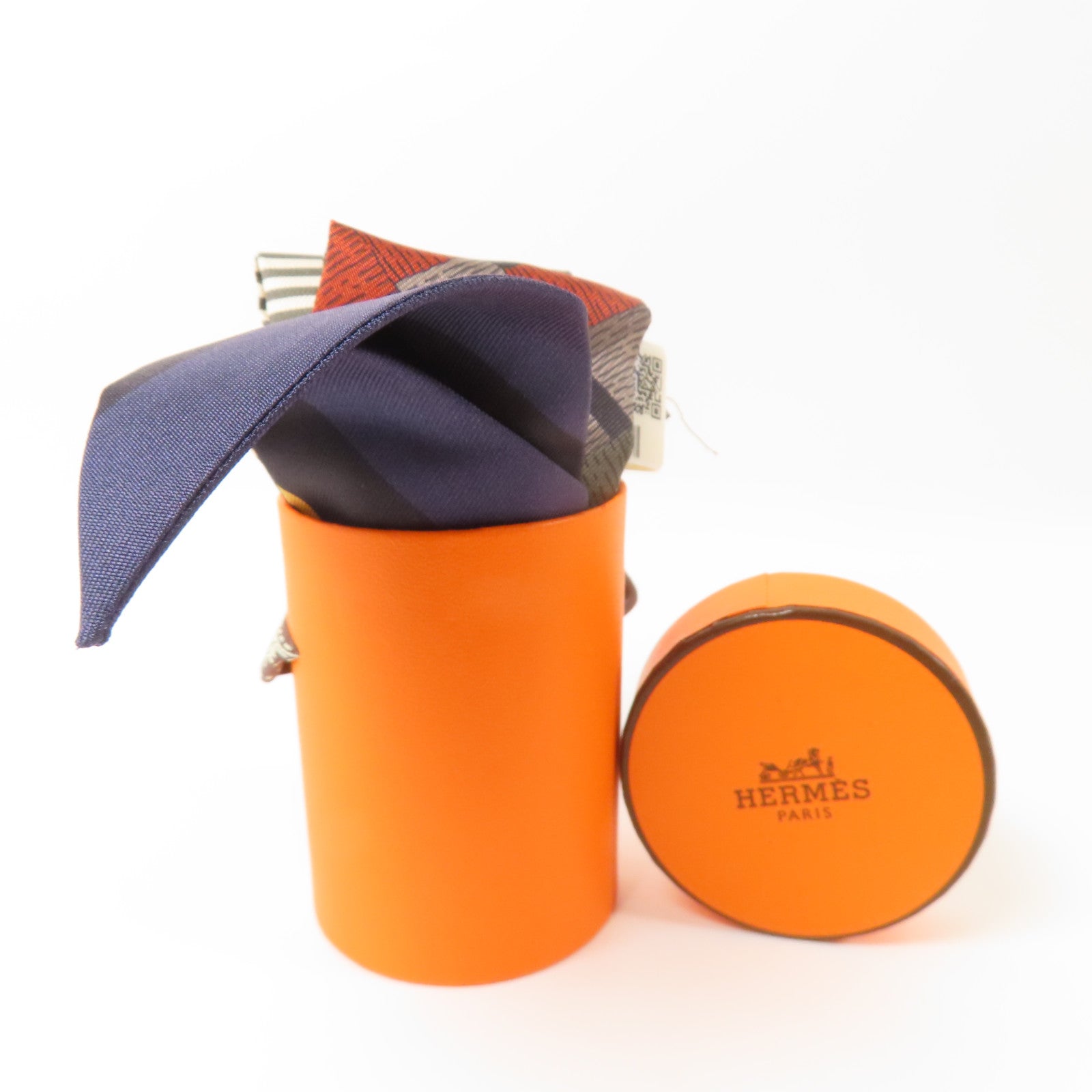 HERMES 絲質Twilly絲巾