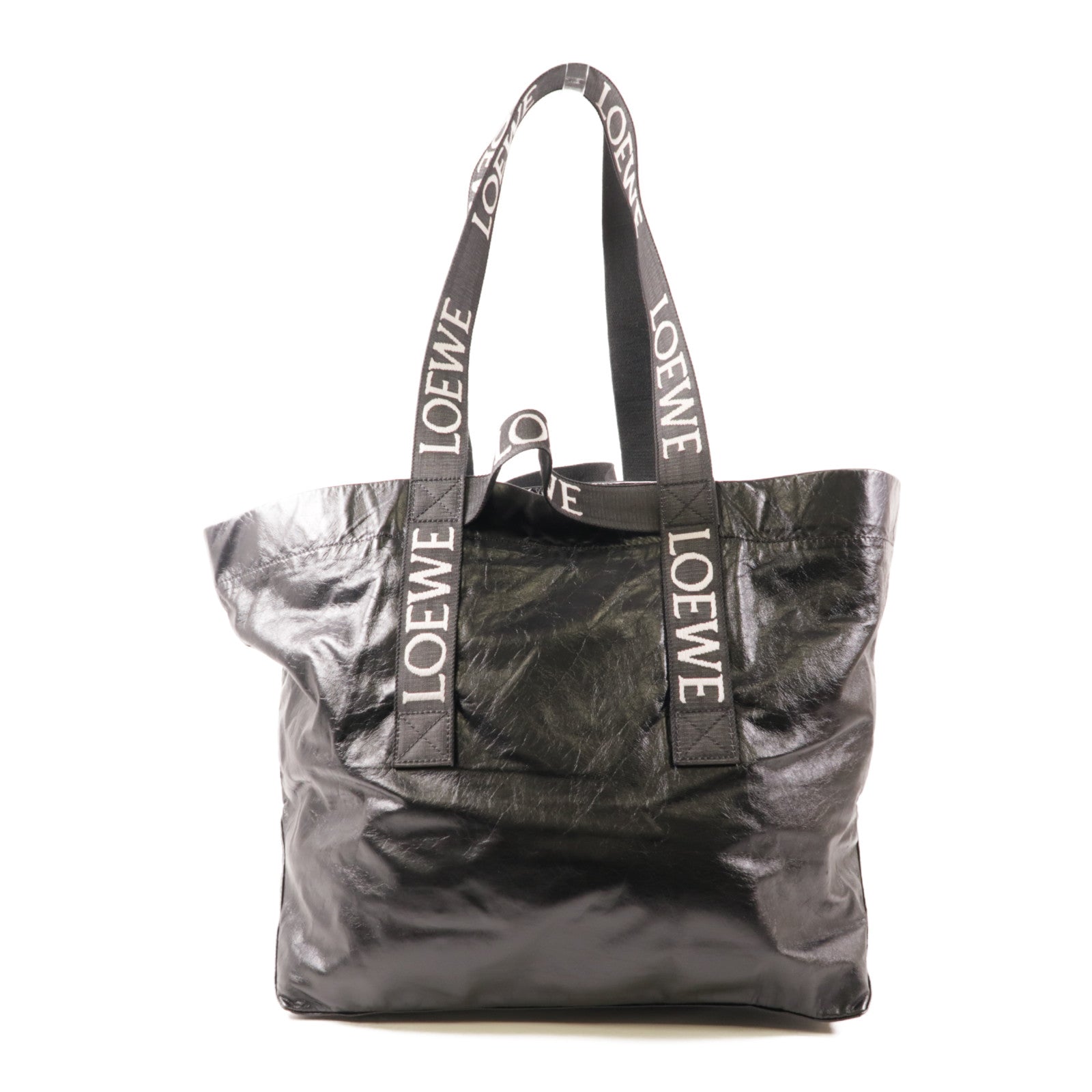 LOEWE 羊皮皮革Fold Shopper肩背袋