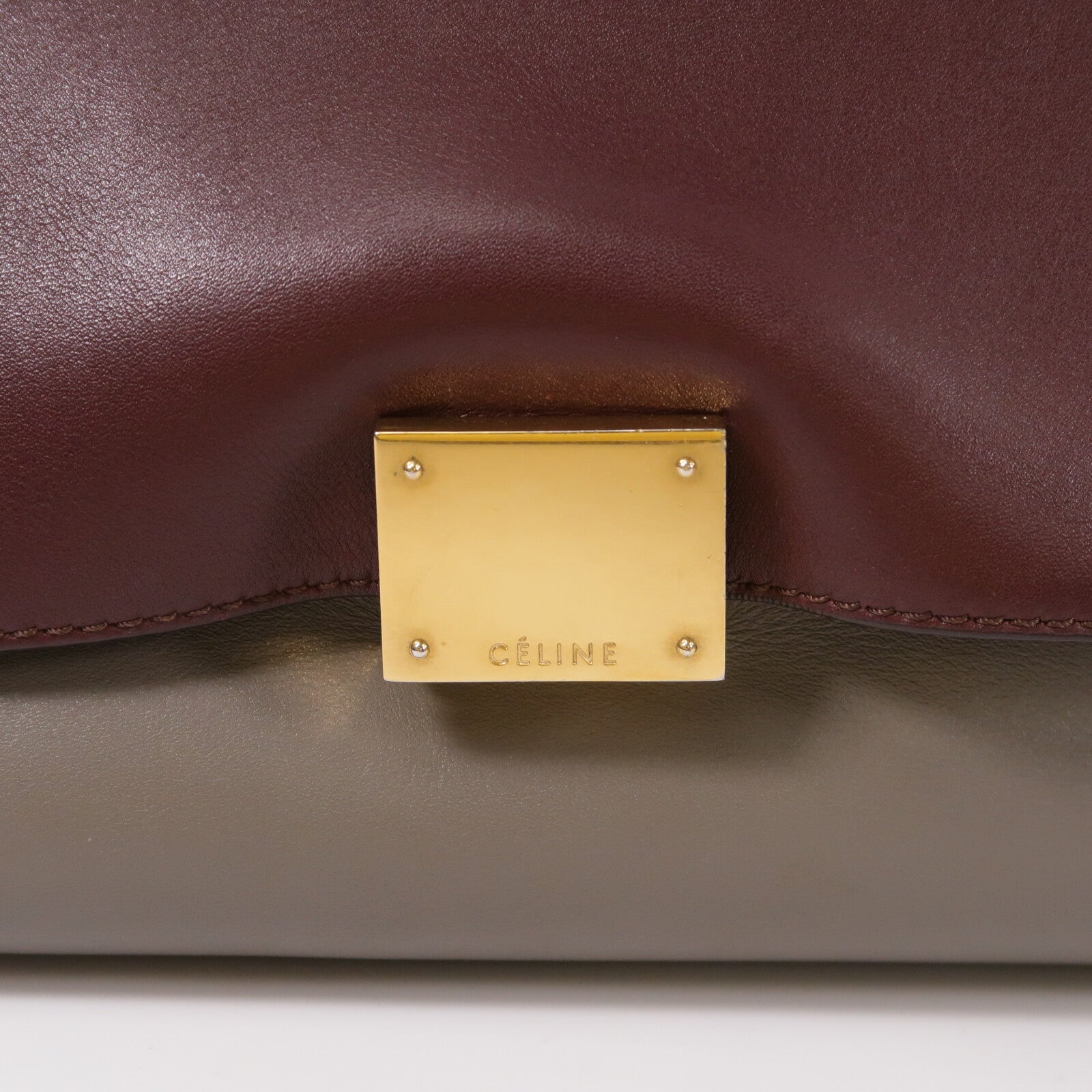 CELINE 牛皮皮革2 Way Shoulder手挽肩背兩用袋