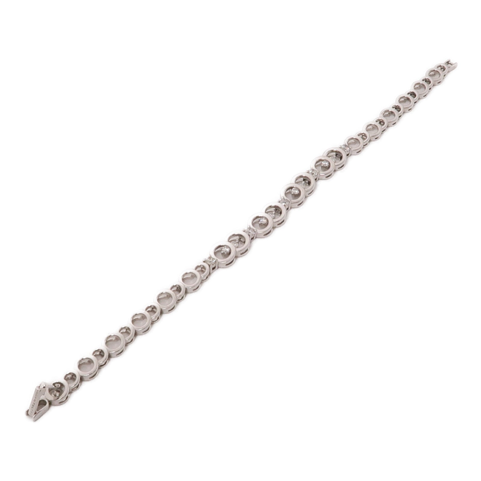 JEWELRY 【激減優惠】18K白金Diamond Bracelet鑽石手鏈