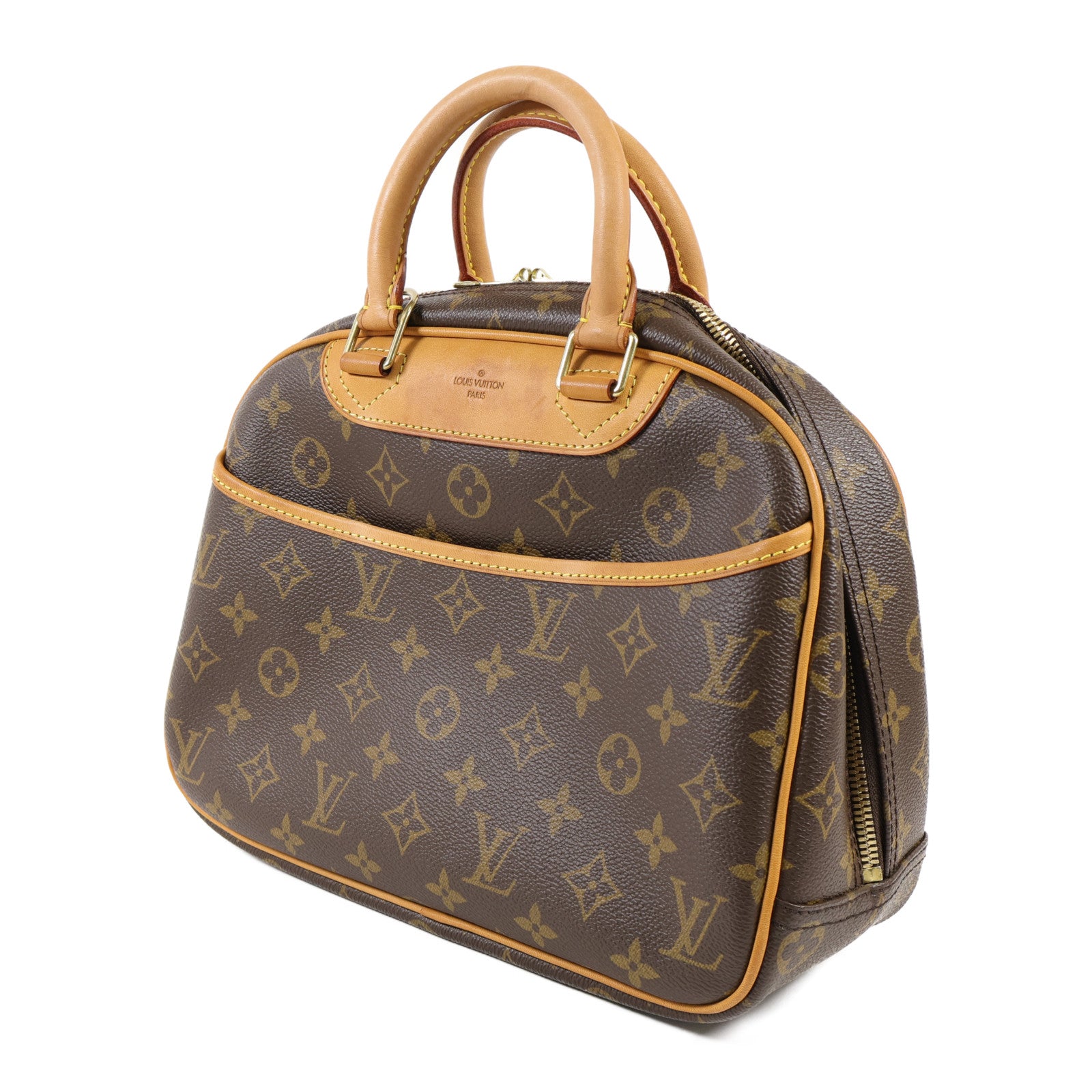 LOUIS VUITTON Monogram Trouville金扣手挽袋