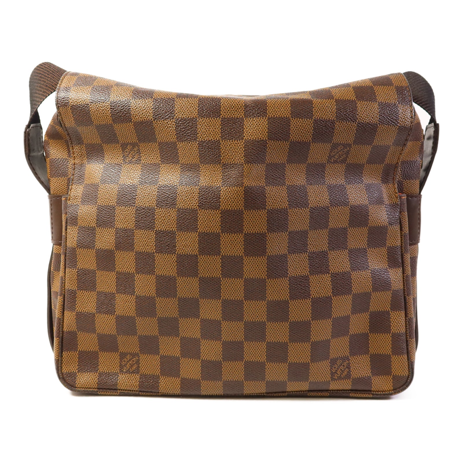 LOUIS VUITTON Damier Naviglio金扣肩背袋