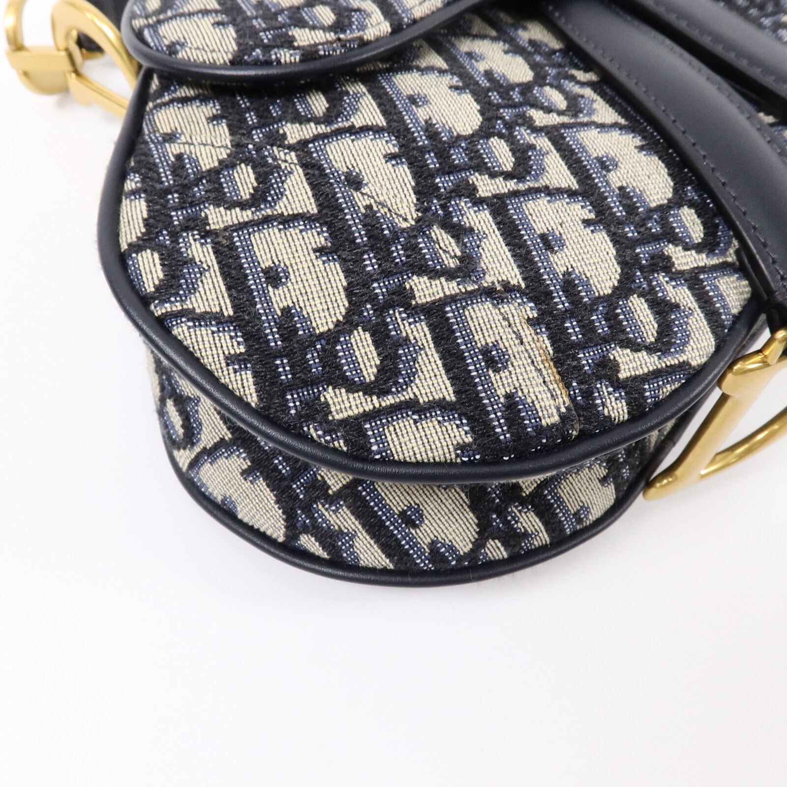 Dior 帆布Saddle Mini肩背袋