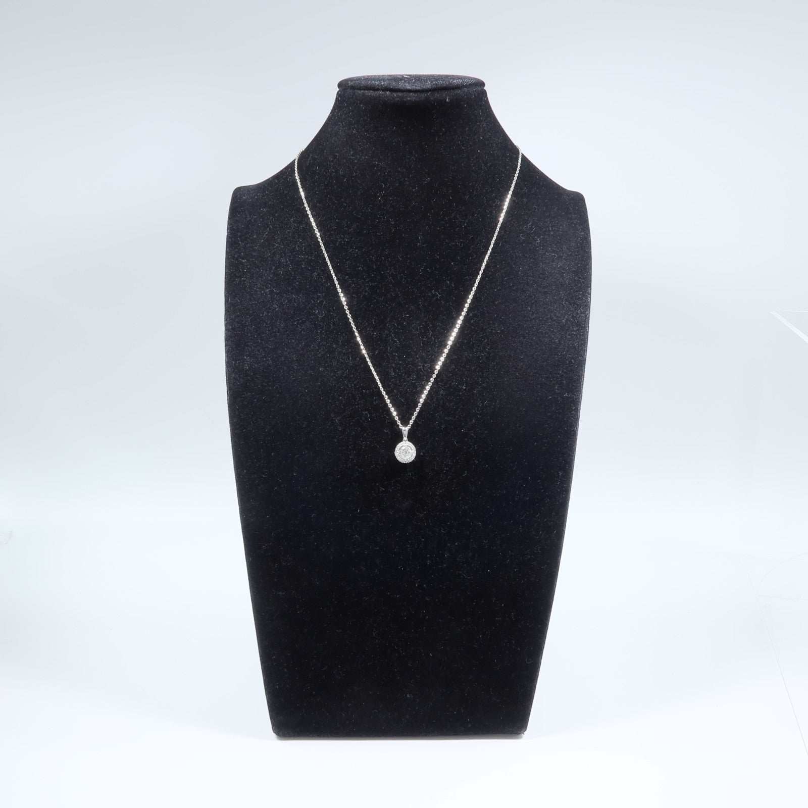 JEWELRY 18K白金Diamond Necklace鑽石項鍊