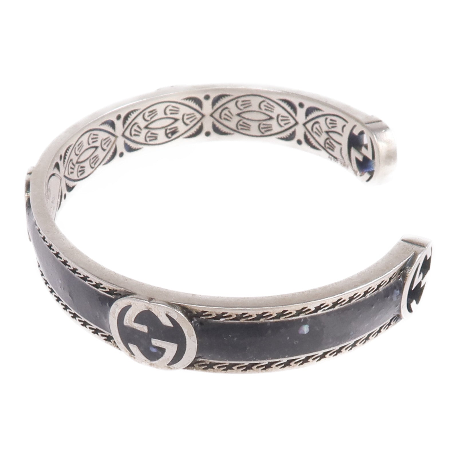 GUCCI 925純銀Interlocking Bracelet手鐲GUCCI#16