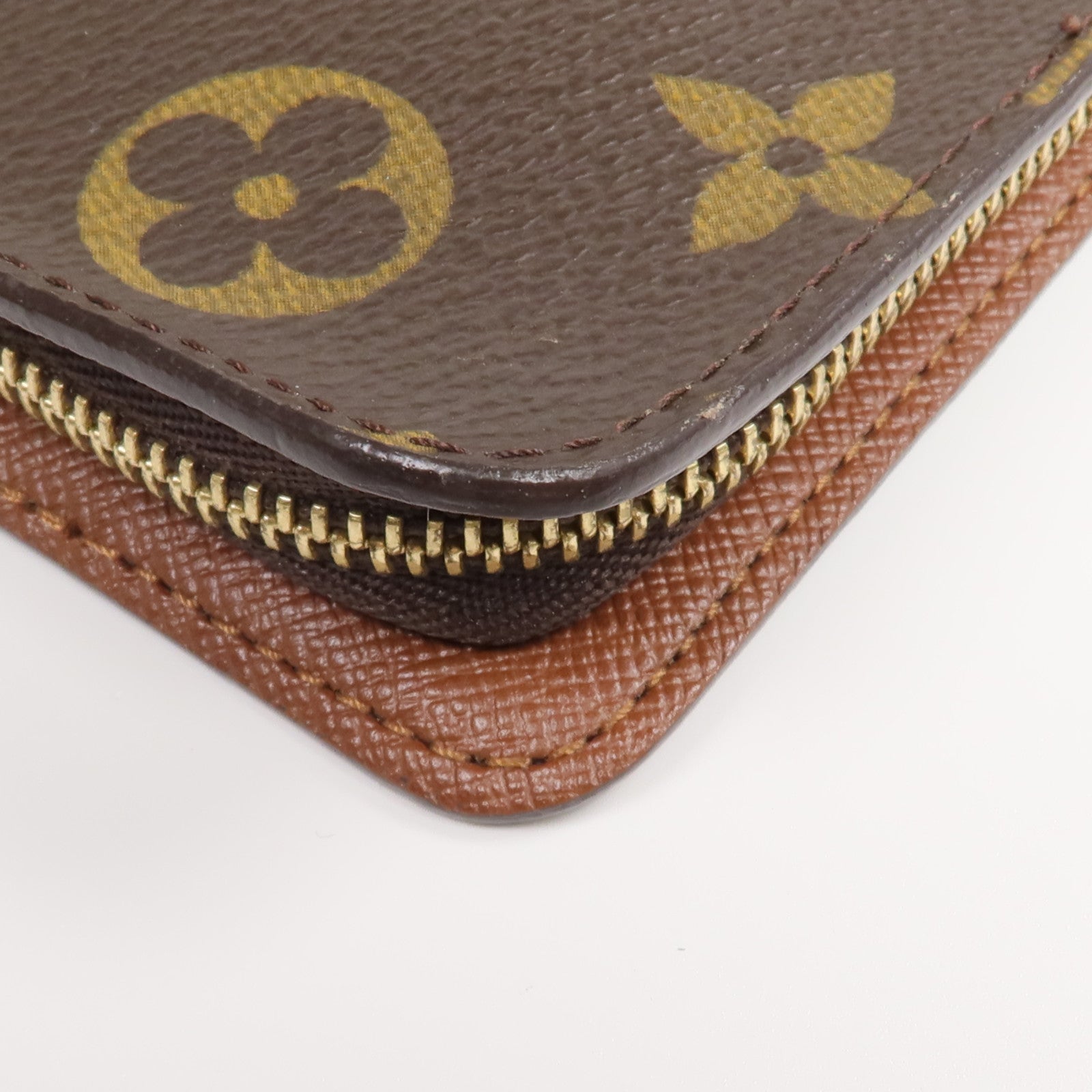 LOUIS VUITTON 【激減優惠】Monogram Porte Monnaie Zip金扣長錢包