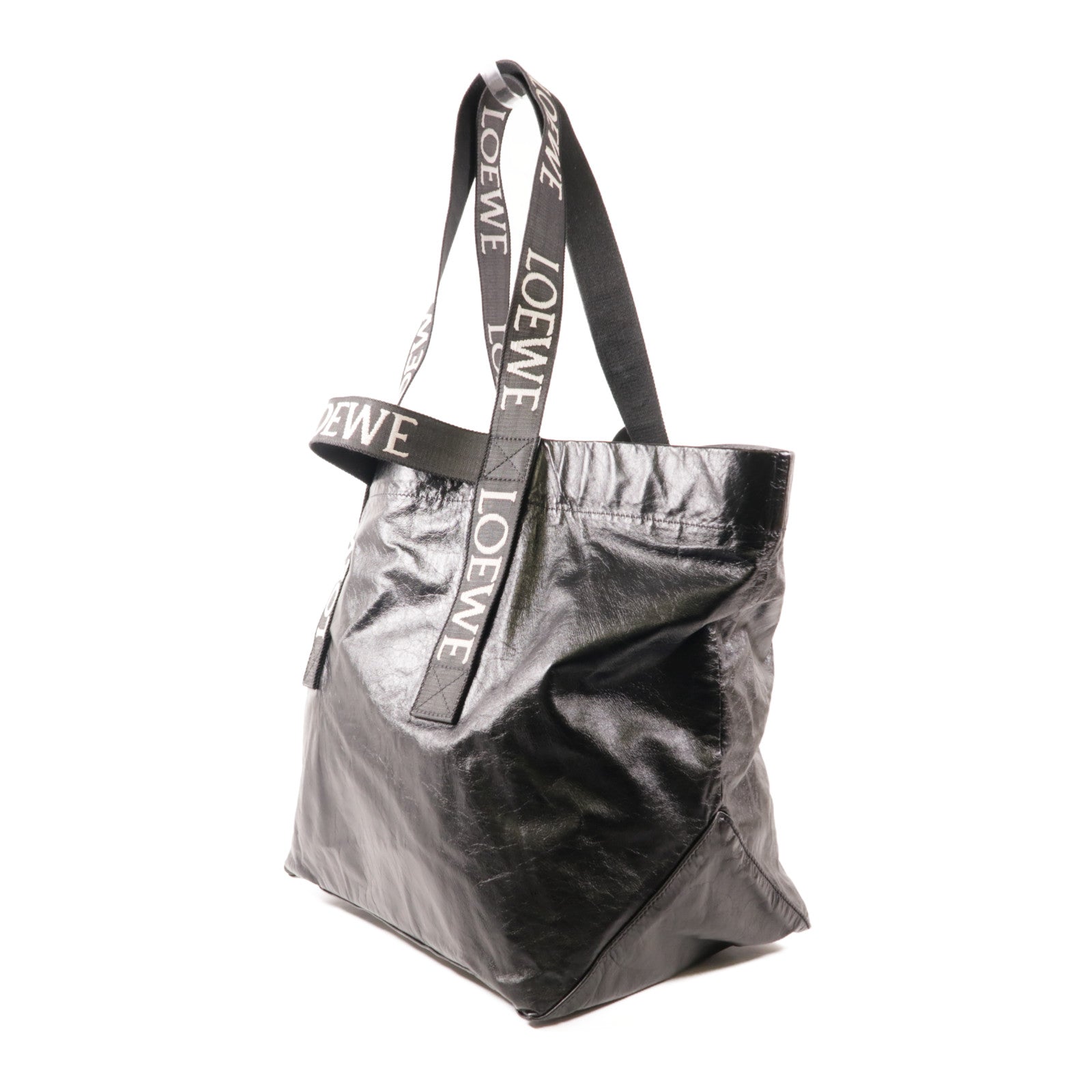 LOEWE 羊皮皮革Fold Shopper肩背袋