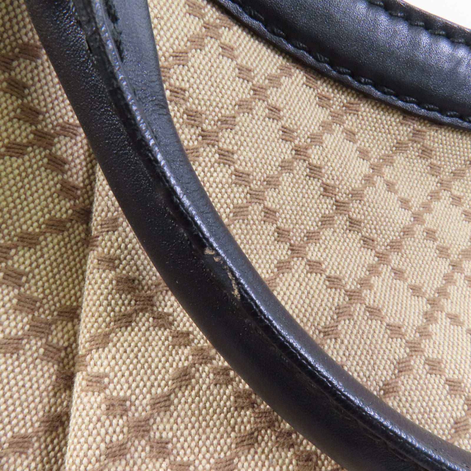 GUCCI 帆布Tote Bag金扣手挽袋