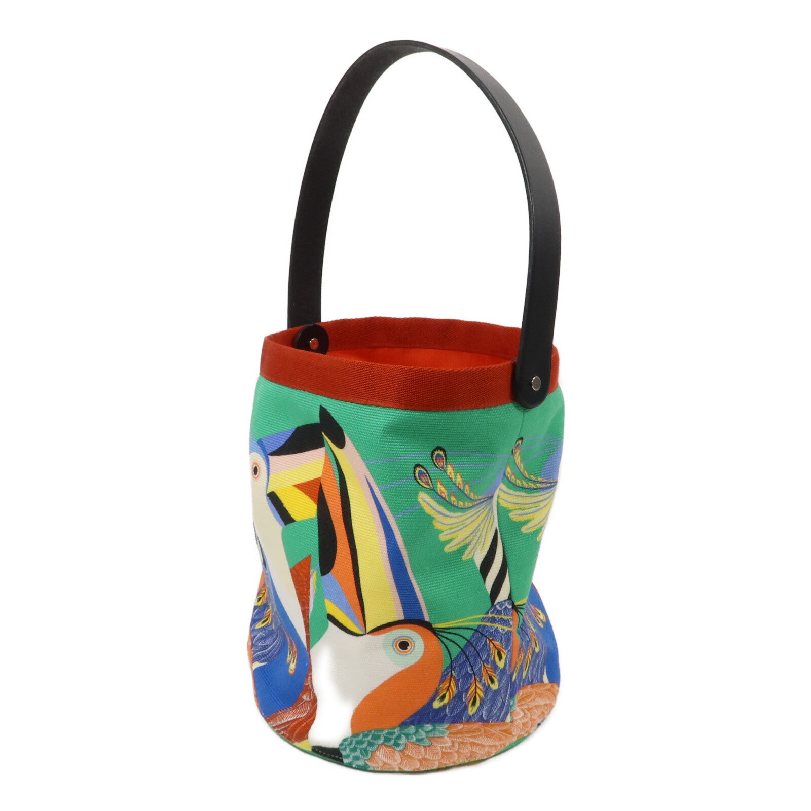 HERMES 帆布So Small Bag手挽袋