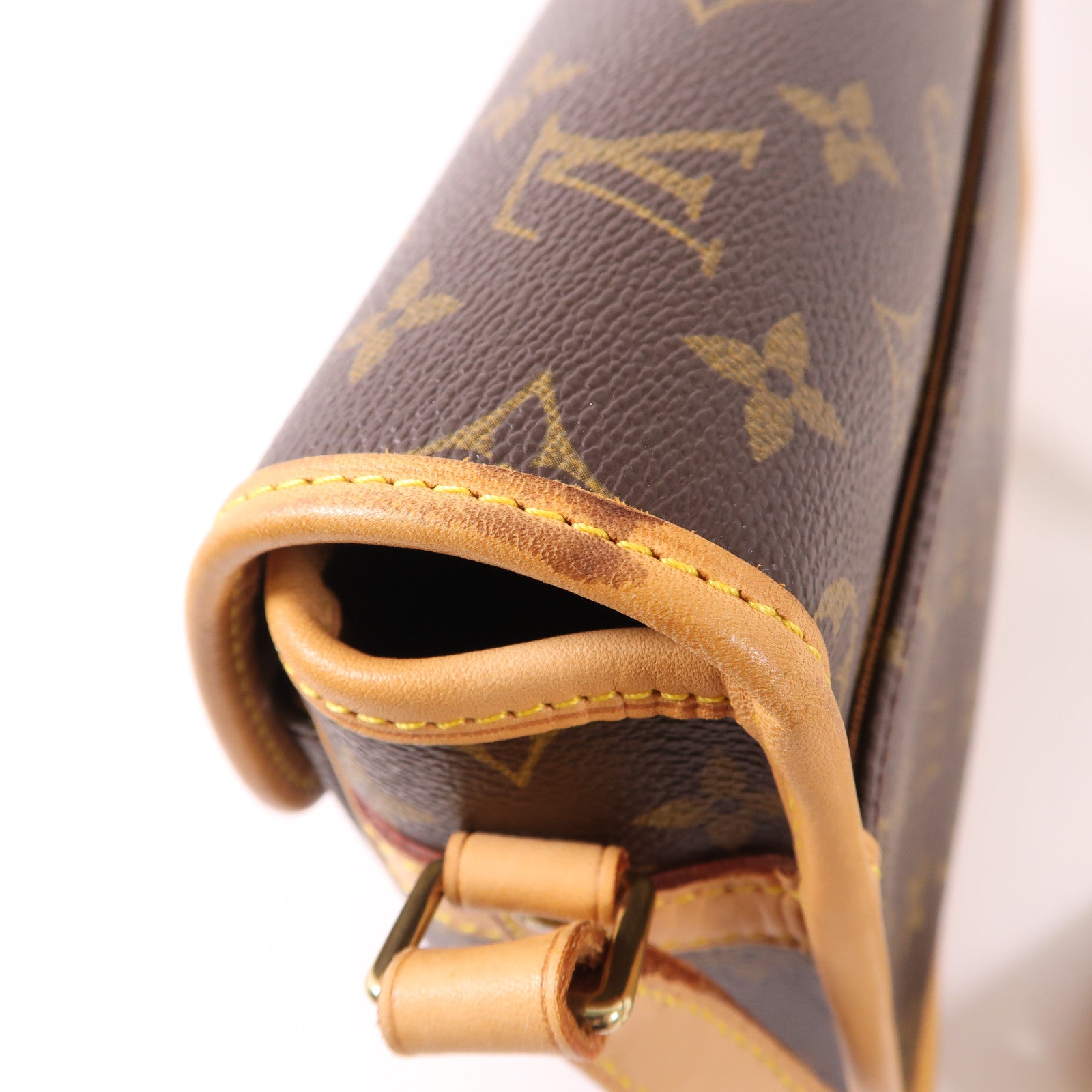 LOUIS VUITTON Monogram Sologne金扣肩背袋