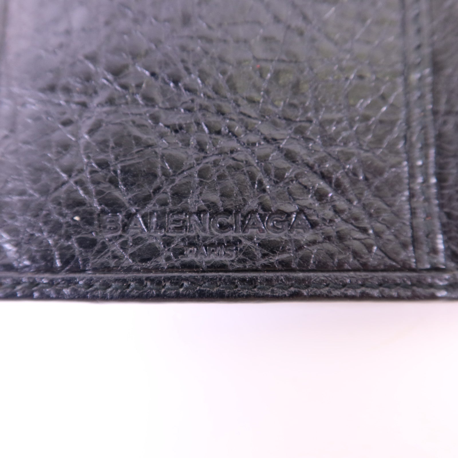 BALENCIAGA 牛皮皮革Long Wallet銀扣長錢包