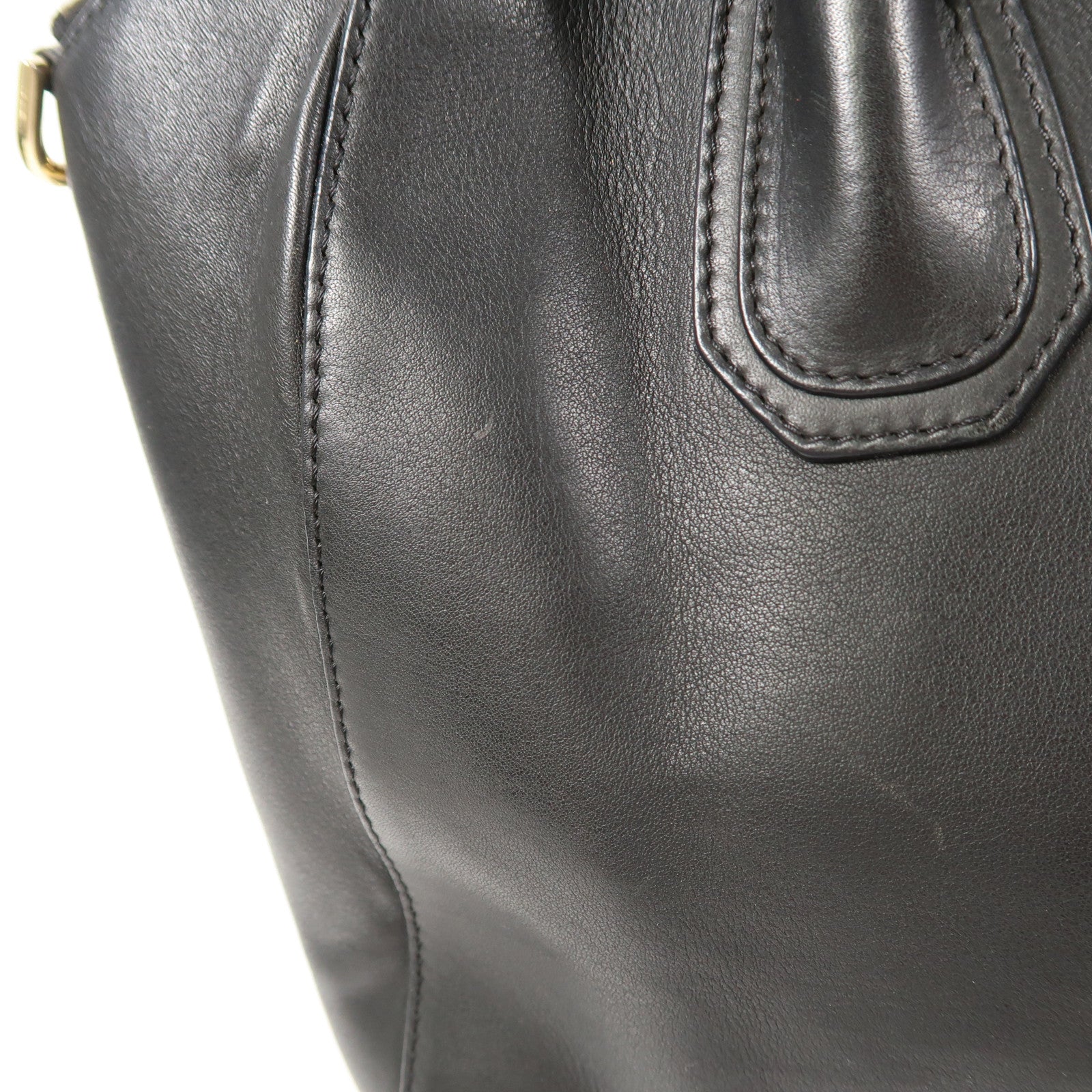 GIVENCHY 牛皮皮革2 Way Shoulder金扣手挽肩背兩用袋