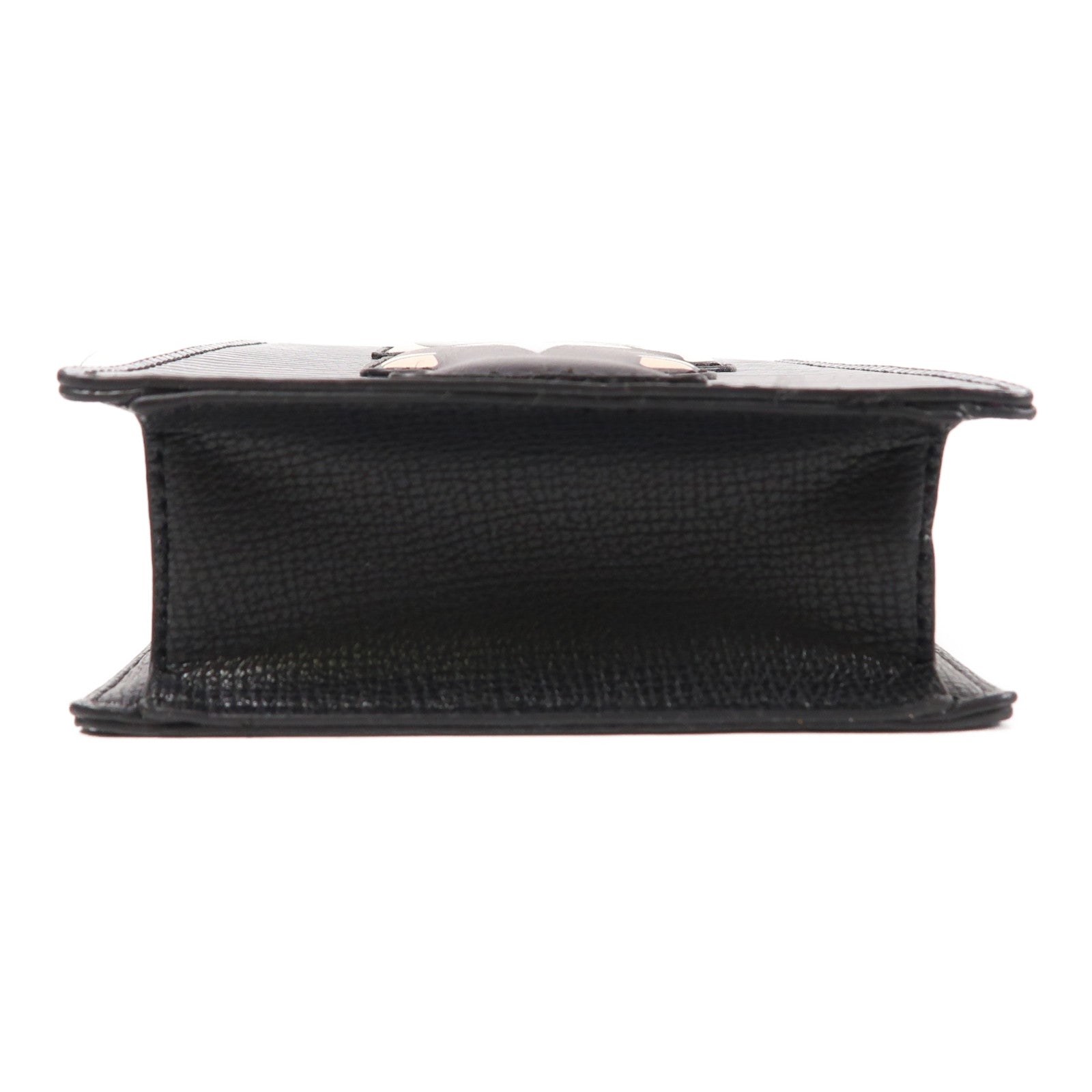 KARL LAGERFELD 牛皮皮革Karl Lagerfeld 2Way Bag銀扣手挽肩背兩用袋