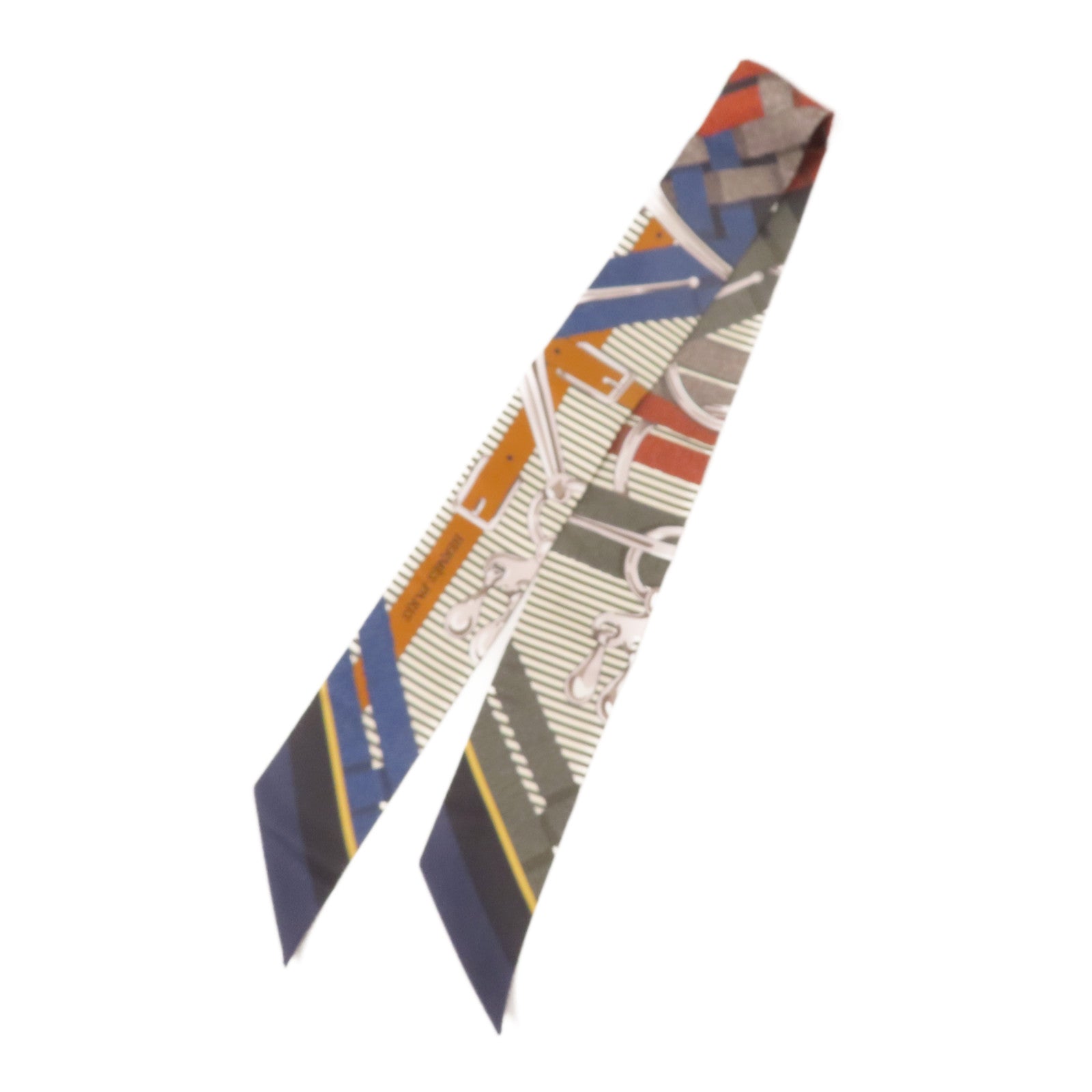 HERMES 絲質Twilly絲巾