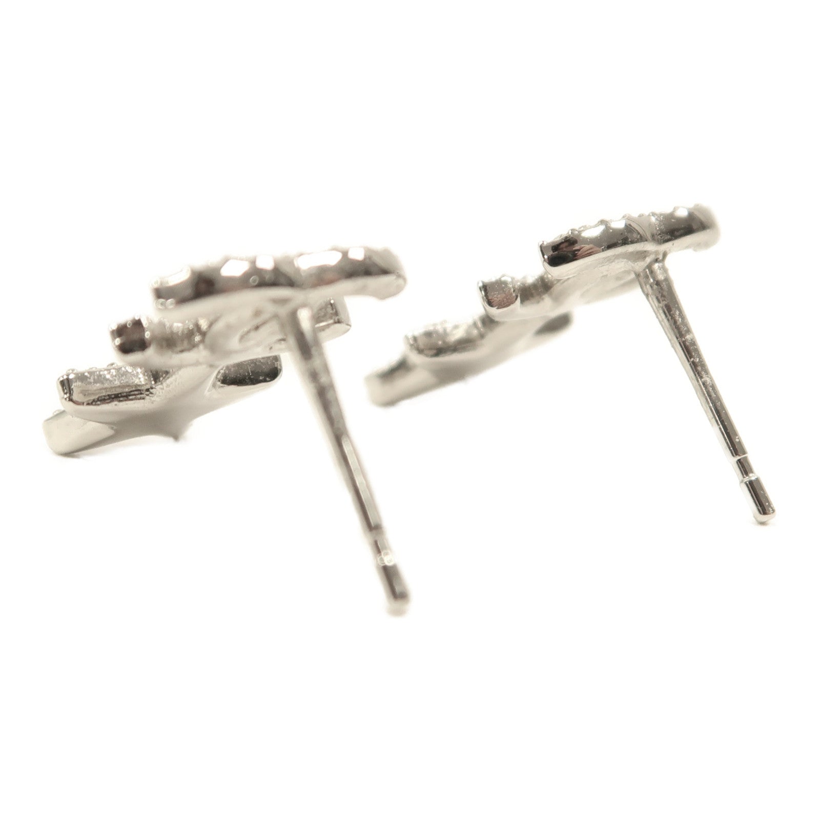 CHANEL 金屬Earrings耳環銀色