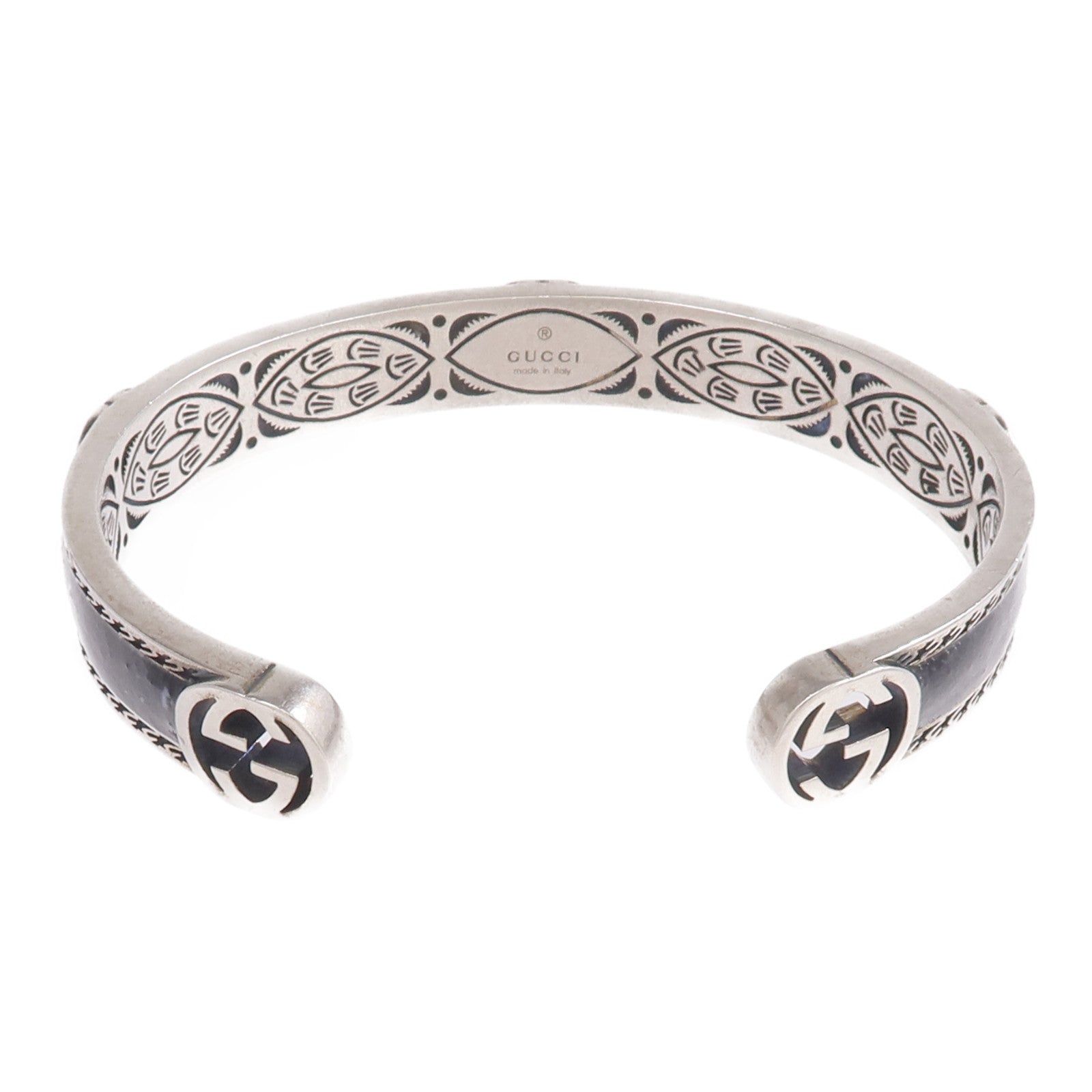 GUCCI 925純銀Interlocking Bracelet手鐲GUCCI#16
