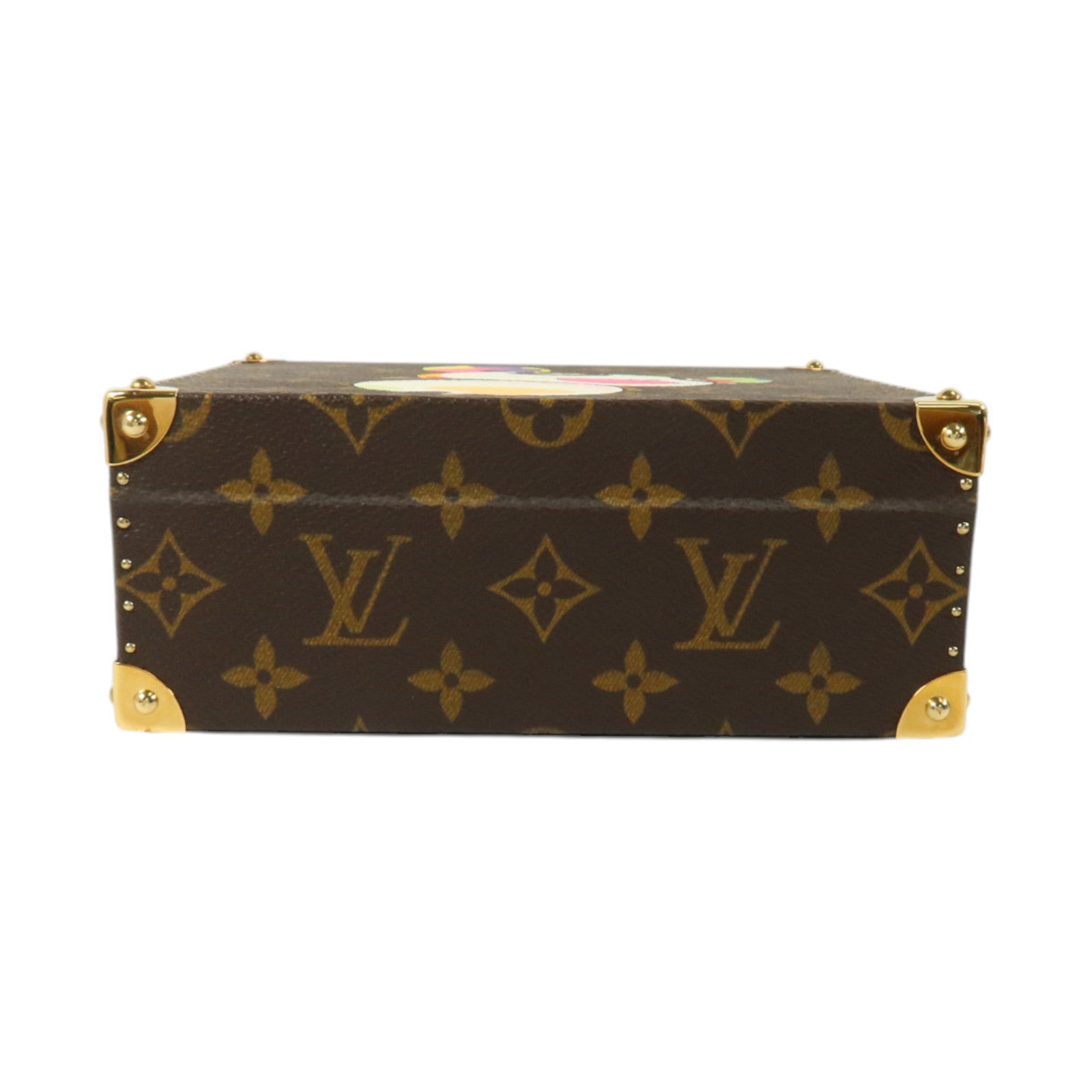 LOUIS VUITTON Monogram Panda Jewelry Box金扣手挽袋