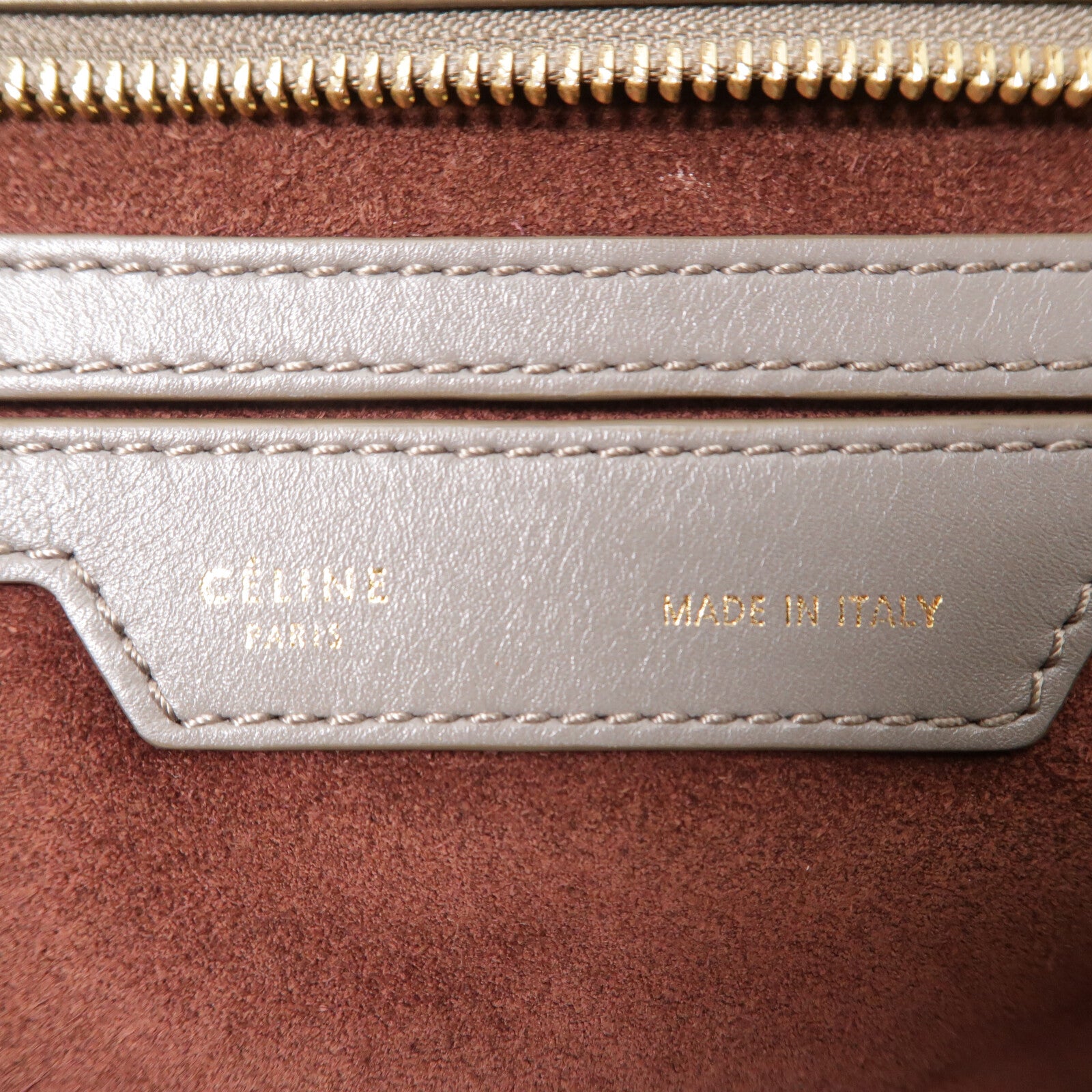 CELINE 牛皮皮革2 Way Shoulder手挽肩背兩用袋