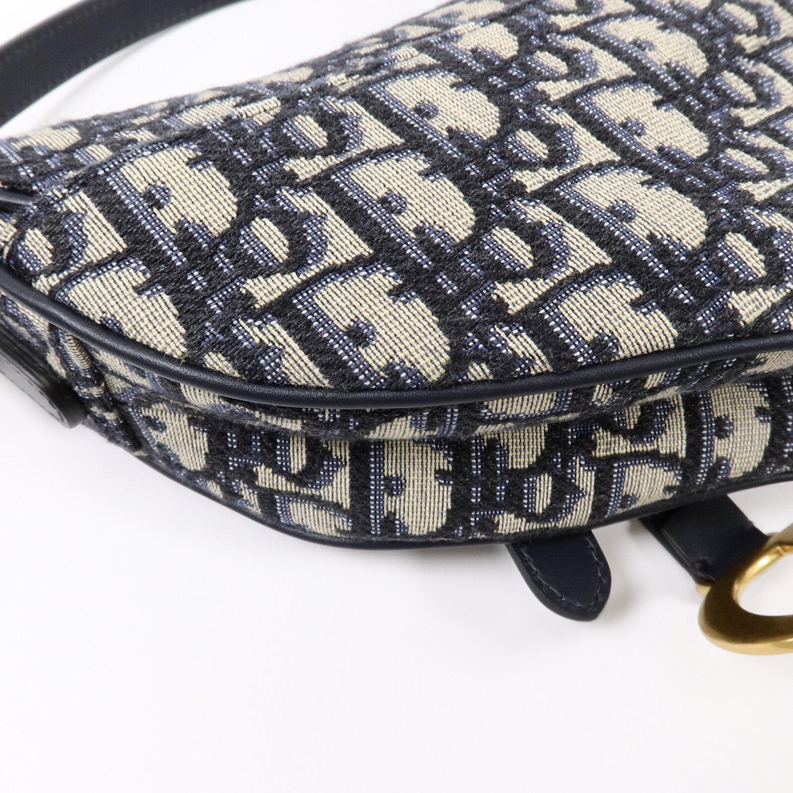 Dior 帆布Saddle Mini肩背袋