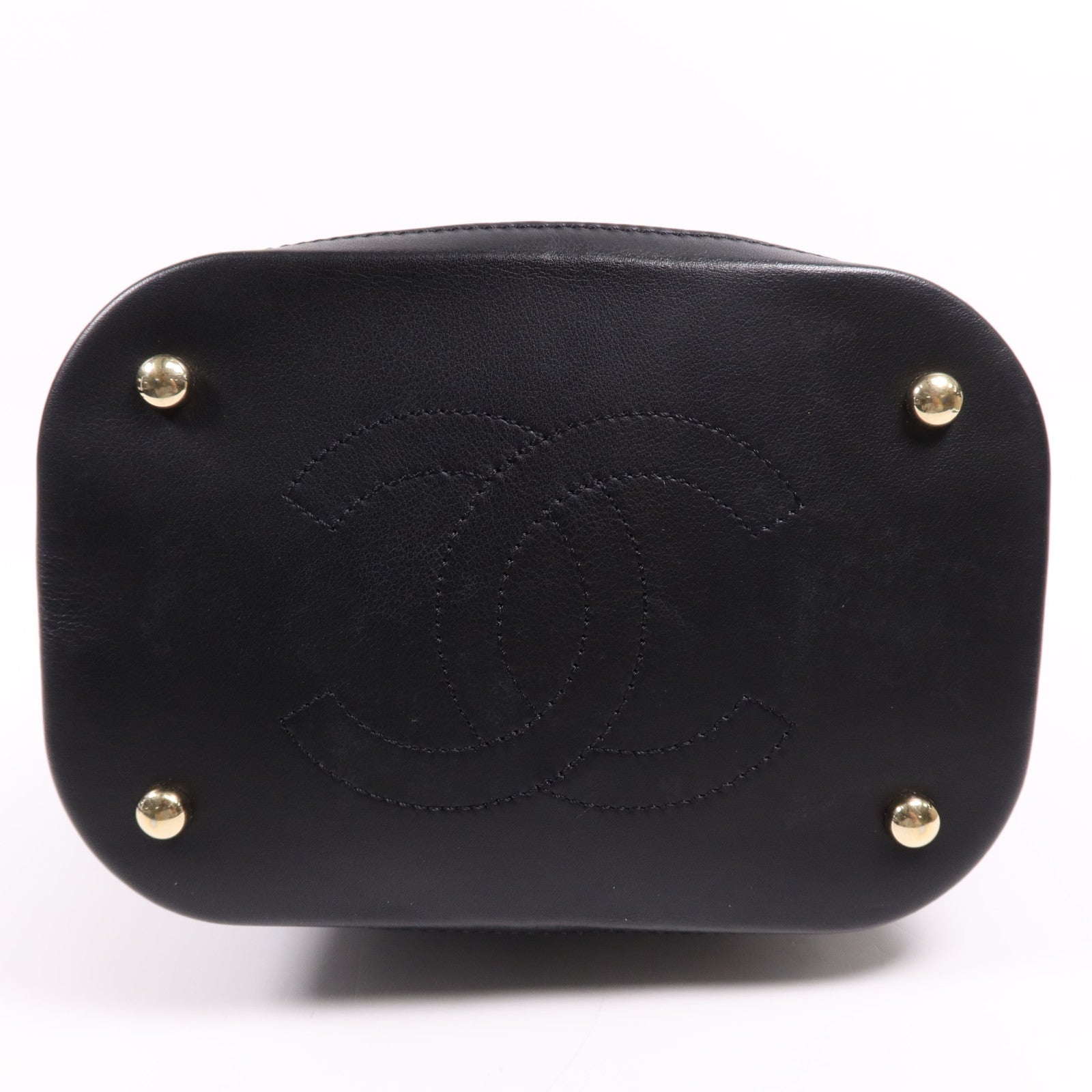 CHANEL 牛皮皮革Chain Shoulder Bag金扣鏈帶肩背袋