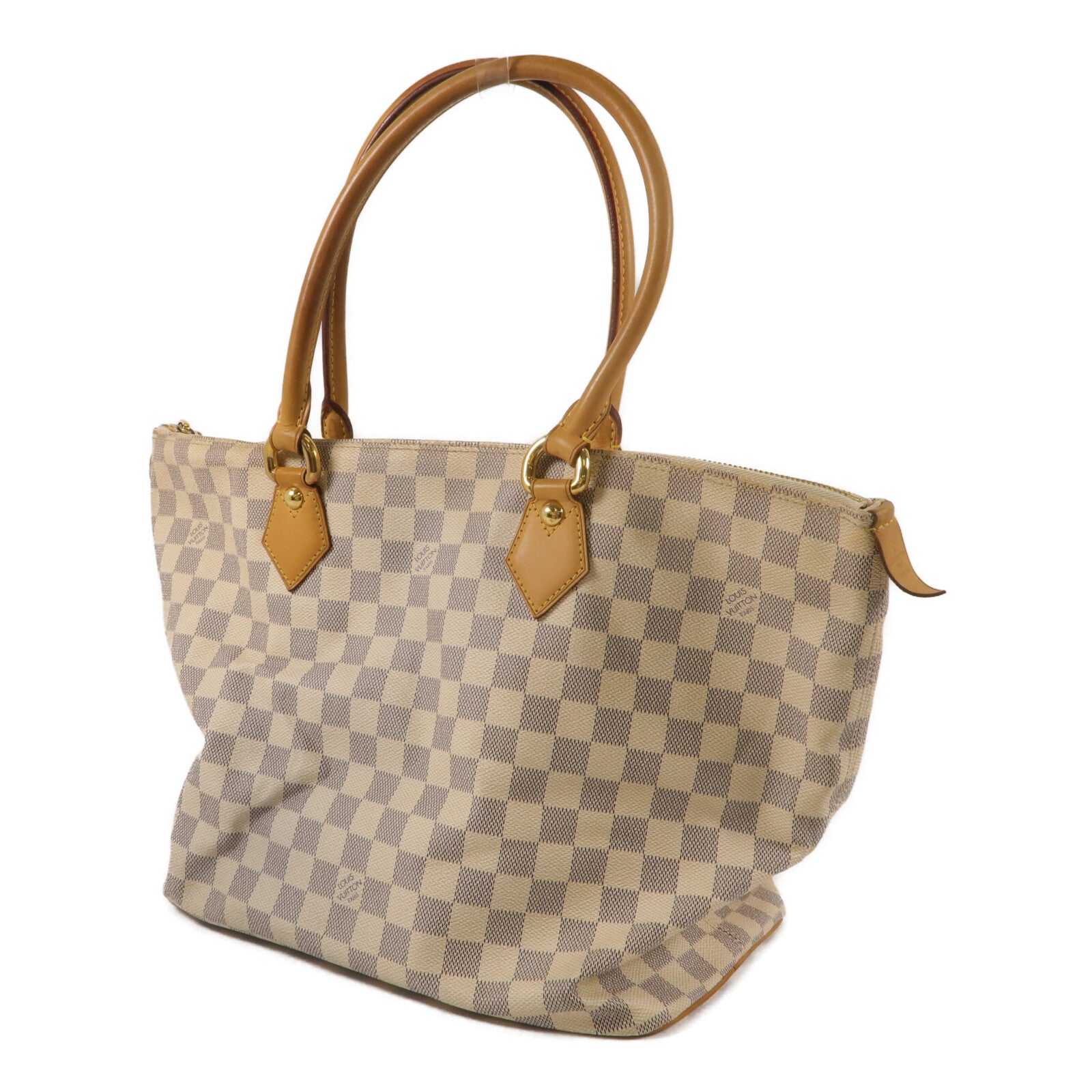 LOUIS VUITTON Damier Azur Saleya MM 肩背袋