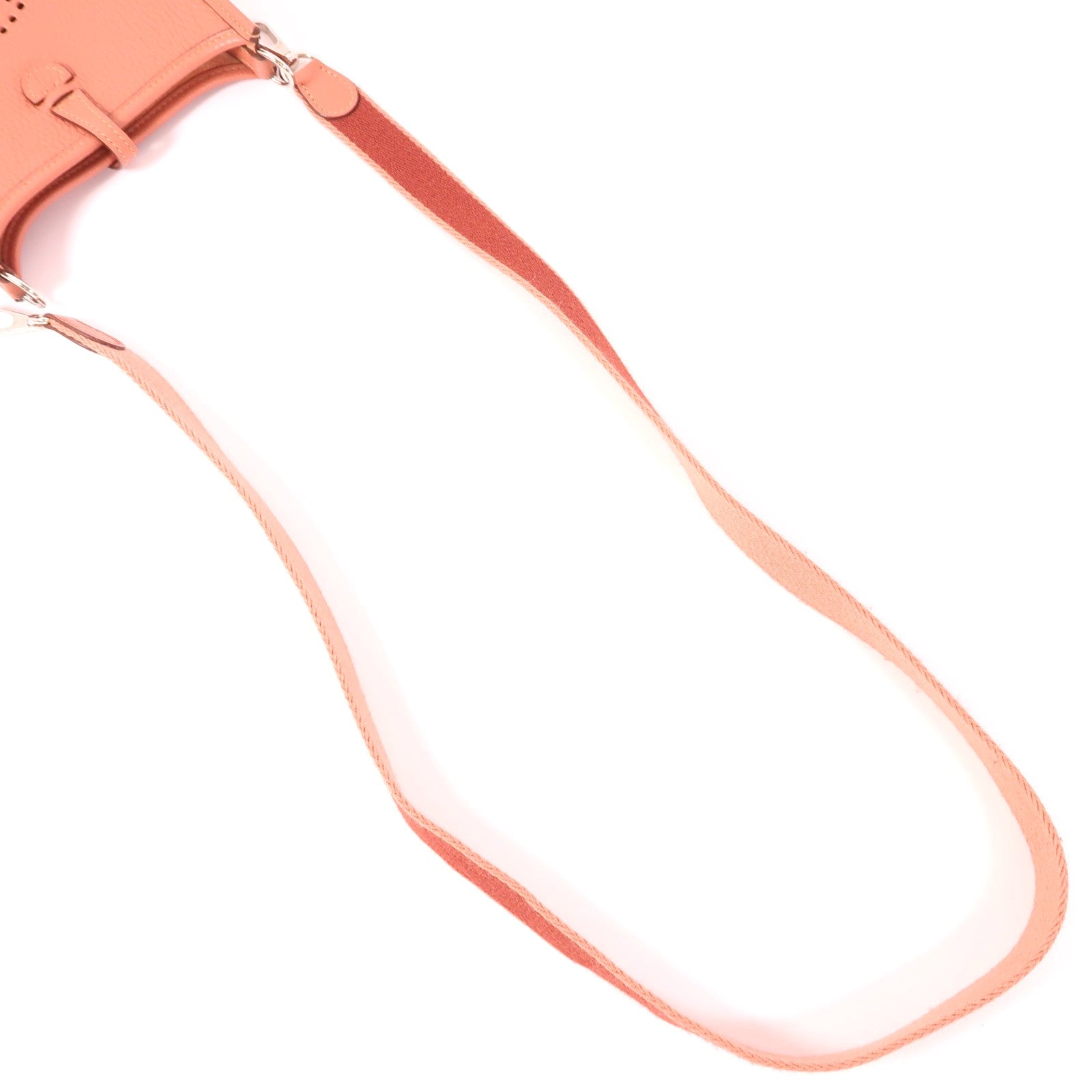 HERMES Clemence皮革Evelyne TPM銀扣肩背袋