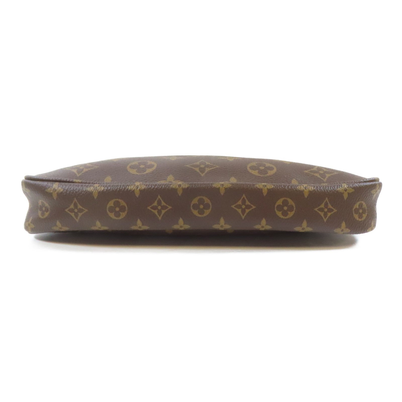 LOUIS VUITTON Monogram Multi Pochette金扣手挽肩背兩用袋啡色