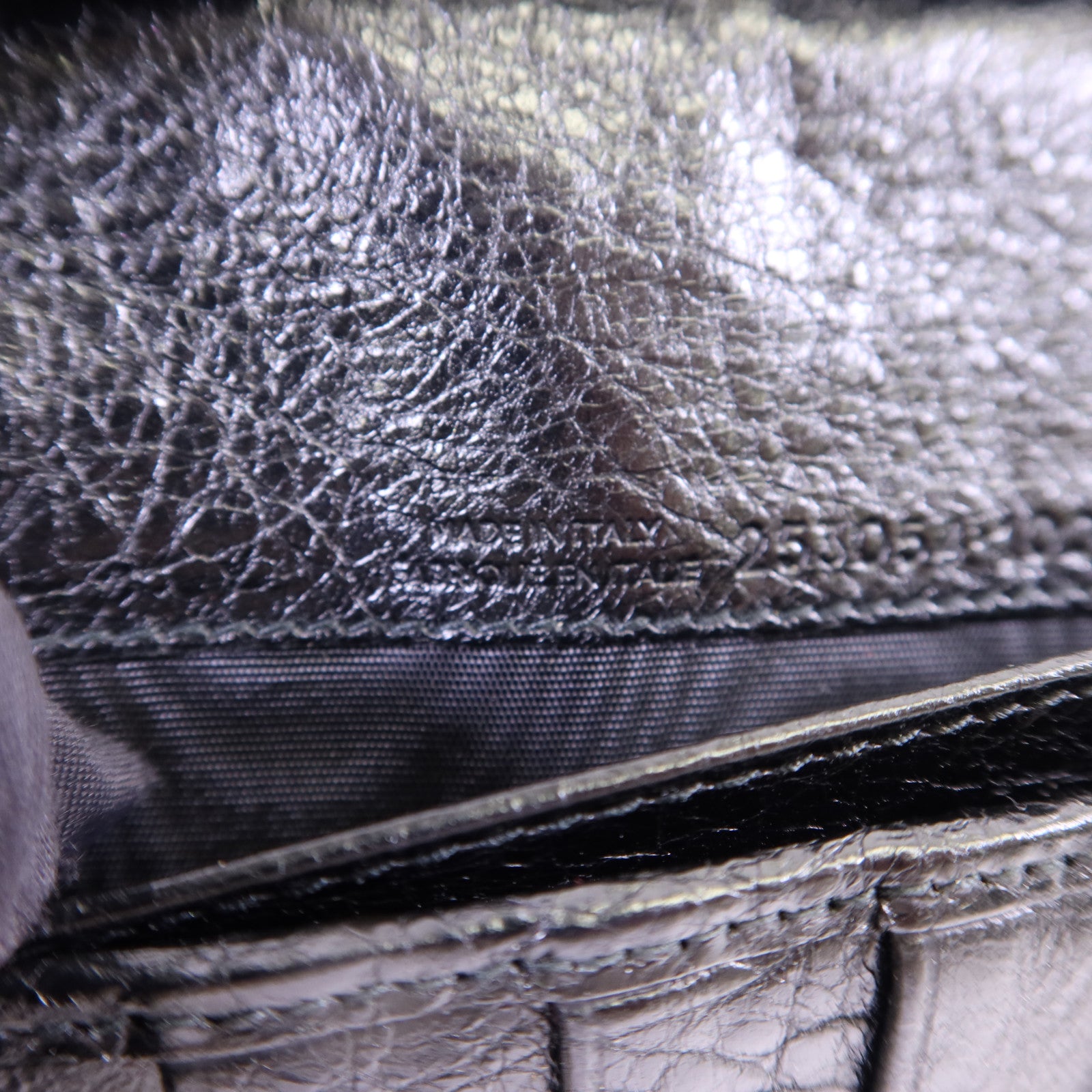 BALENCIAGA 牛皮皮革Long Wallet銀扣長錢包