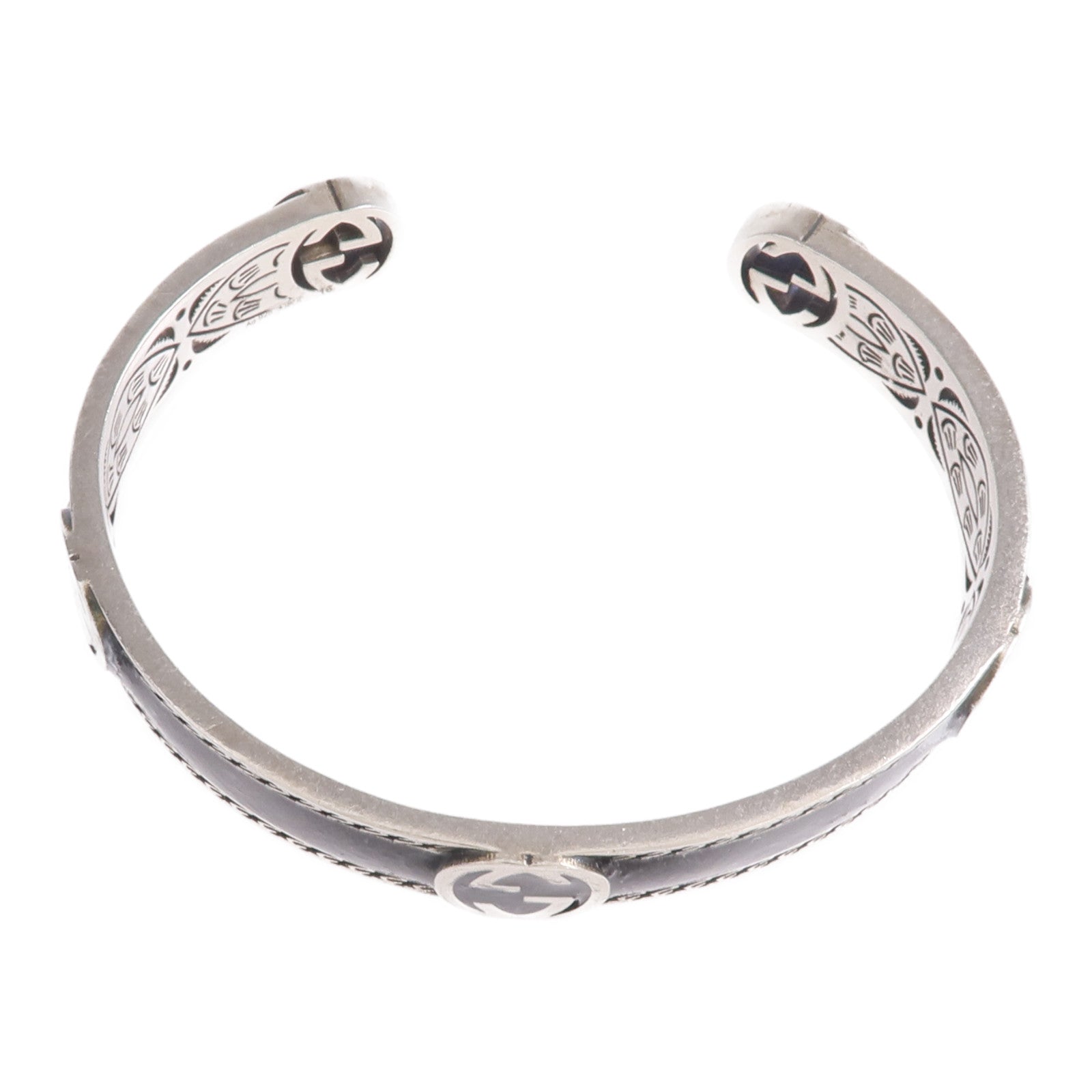 GUCCI 925純銀Interlocking Bracelet手鐲GUCCI#16