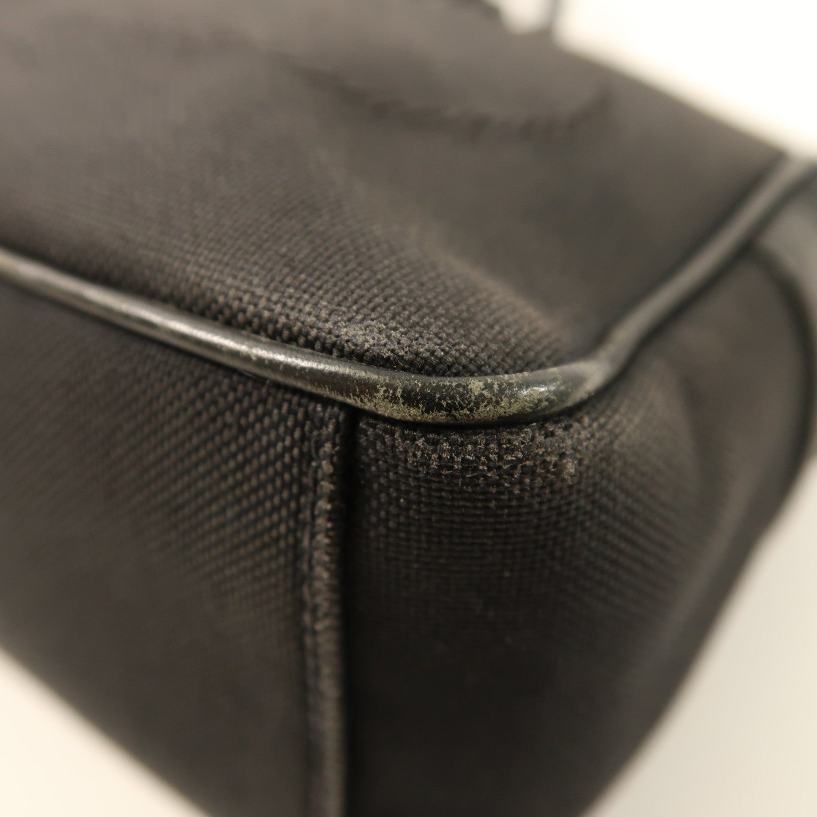 PRADA 帆布Shoulder Bag金扣肩背袋