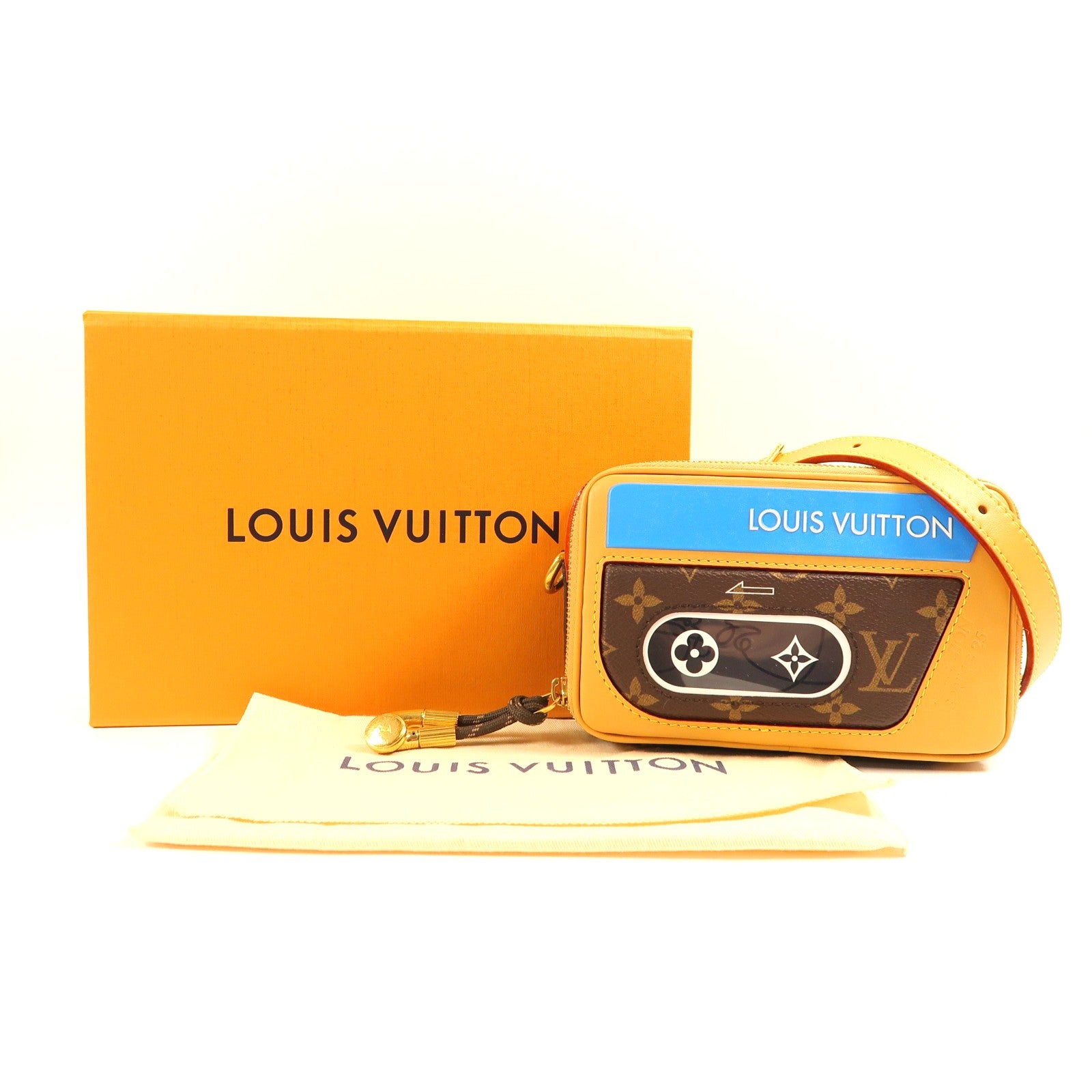 LOUIS VUITTON Monogram Baladeur Wearable Wallet金扣肩背袋