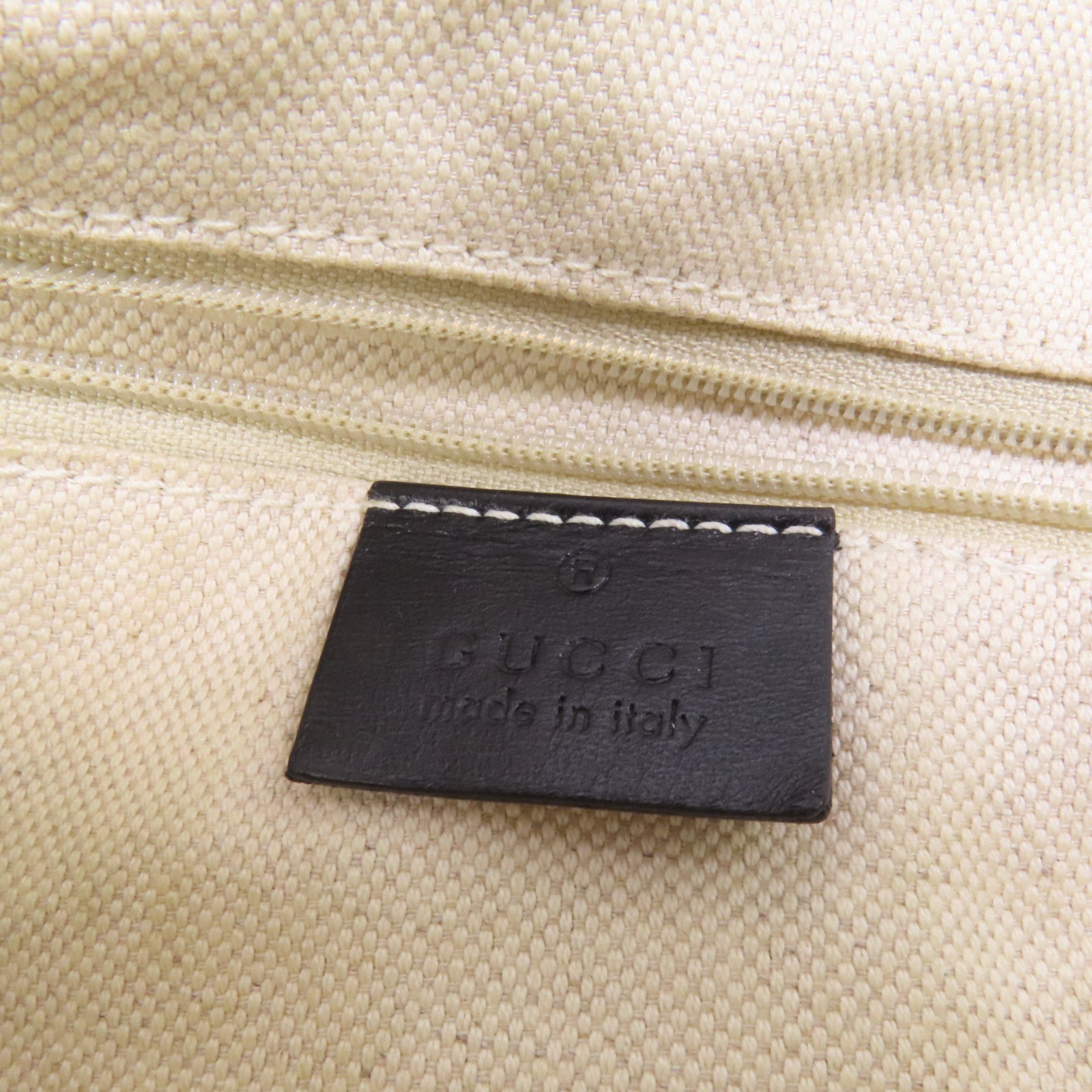 GUCCI 帆布Tote Bag金扣手挽袋