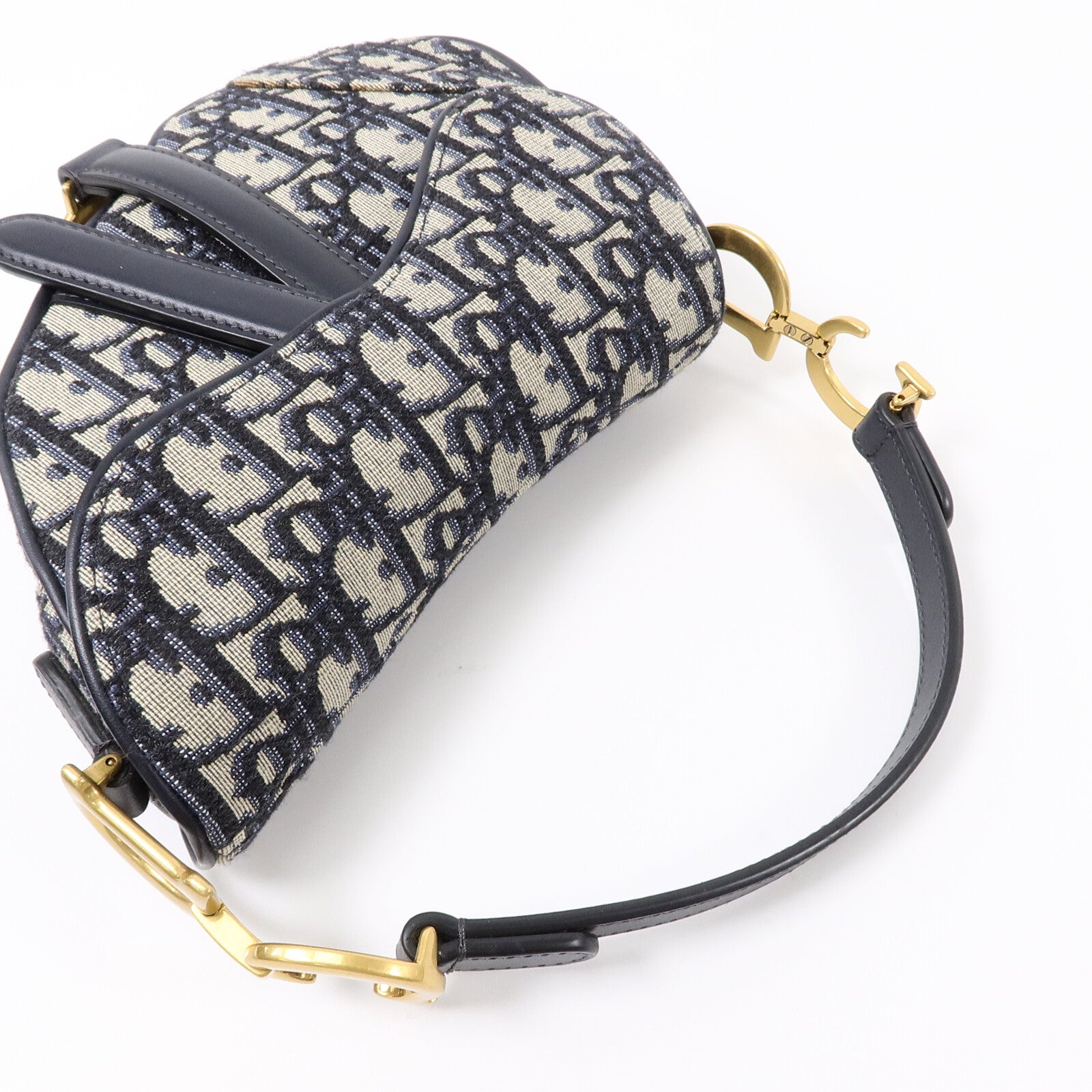 Dior 帆布Saddle Mini肩背袋