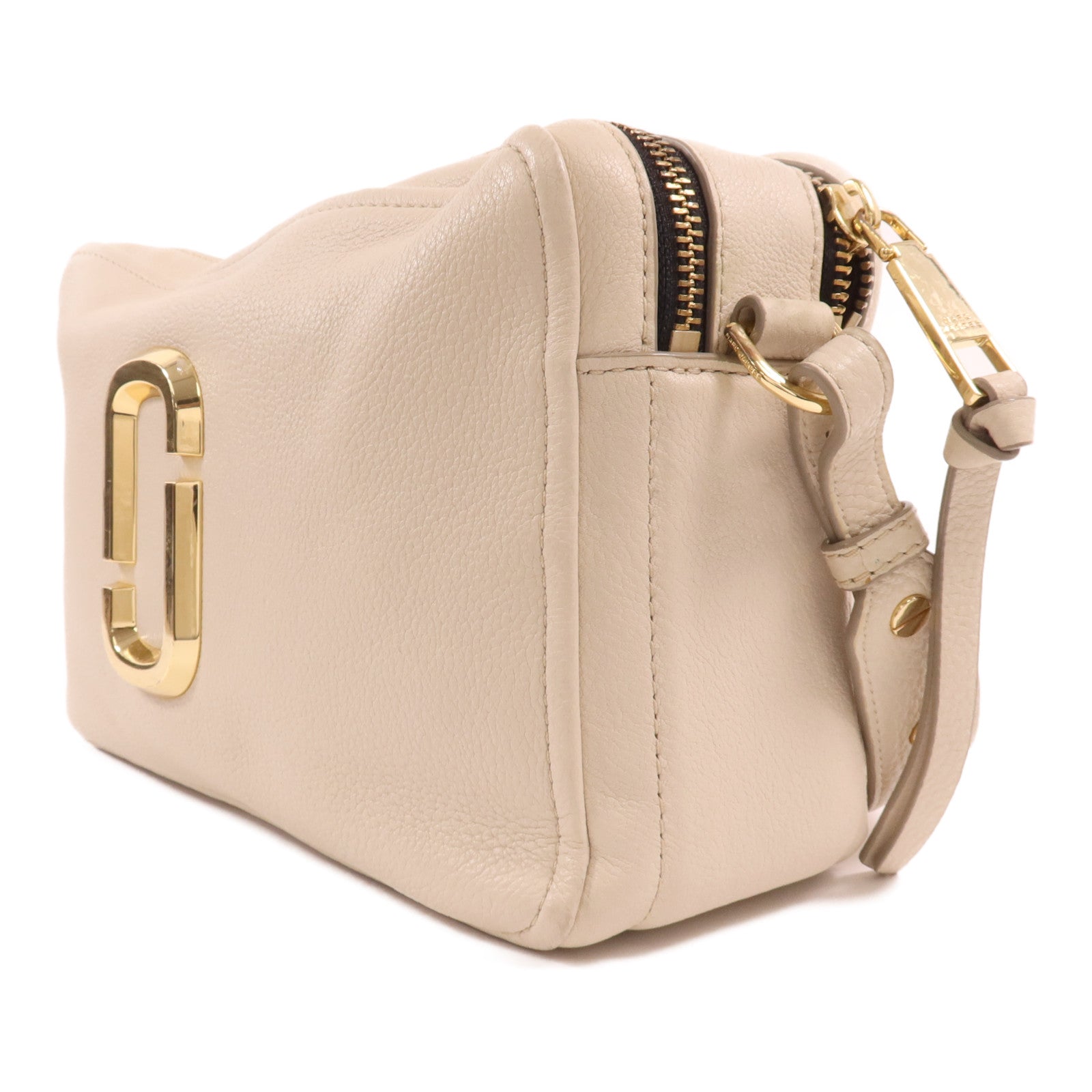 MARC JACOBS 牛皮皮革Shoulder Bag金扣肩背袋